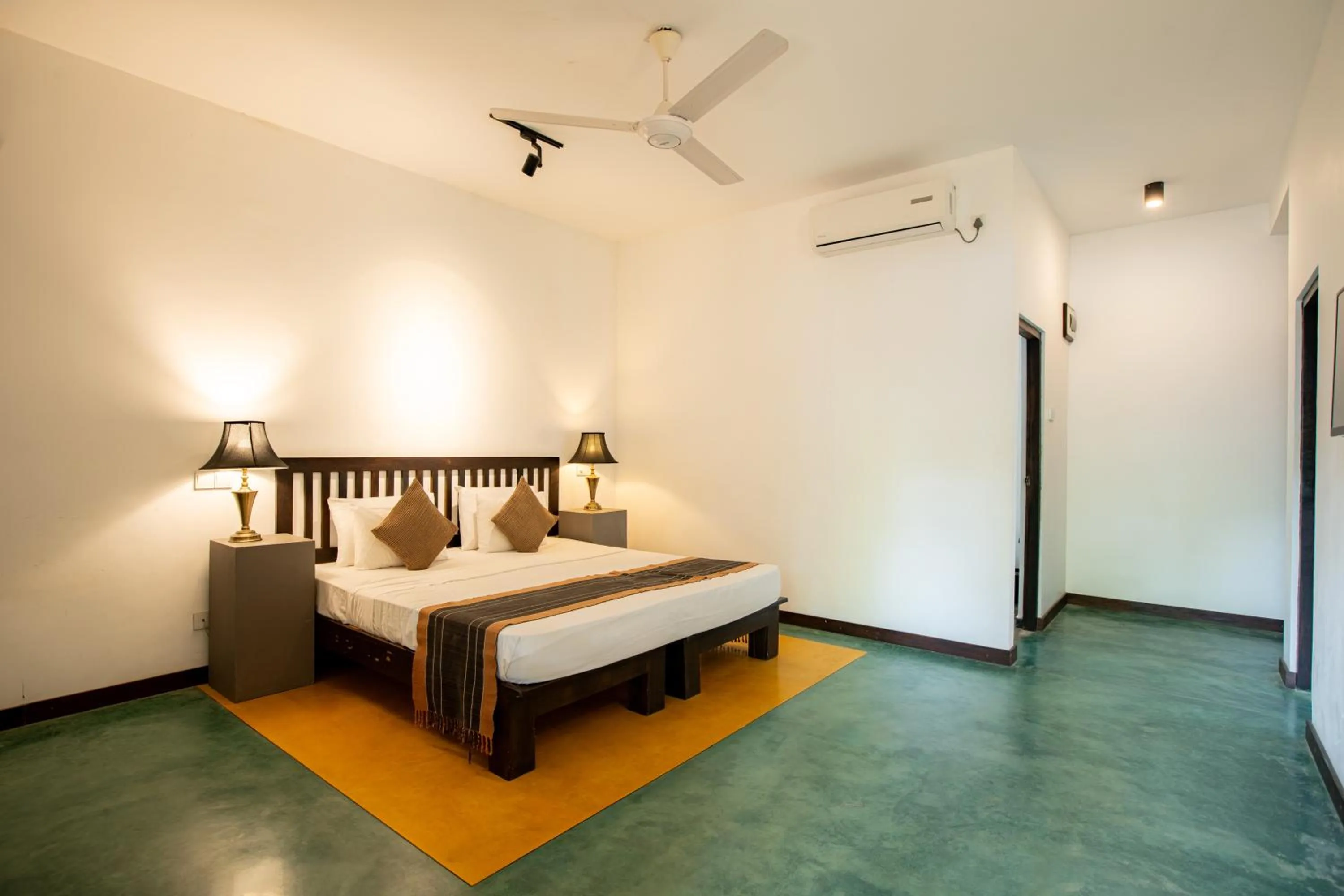 Bed in Kassapa Lions Rock