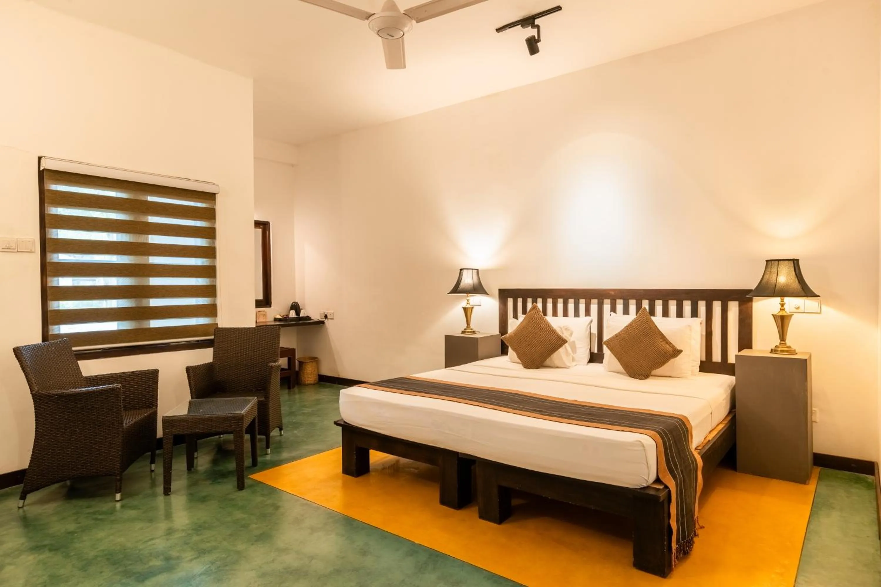 Bed in Kassapa Lions Rock