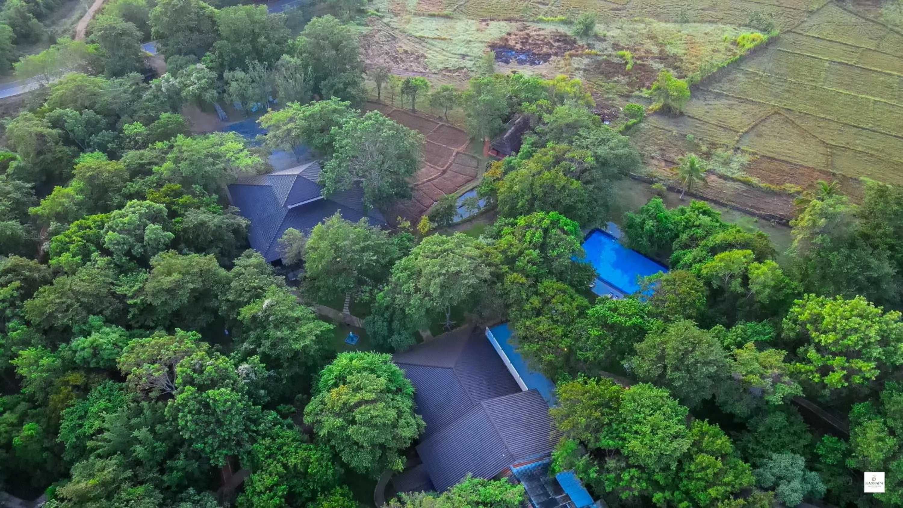 Natural landscape in Kassapa Lions Rock