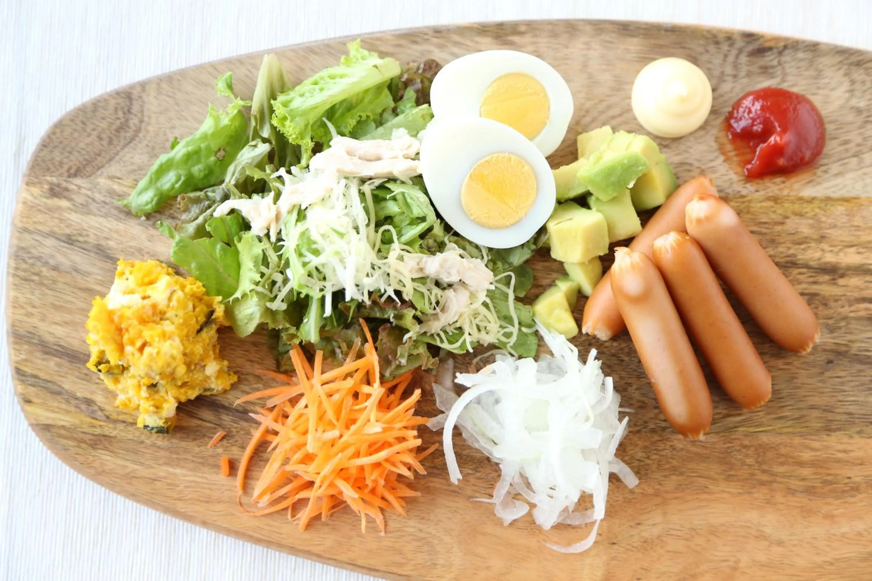 American breakfast in Excel Inn Nagoya Atsuta