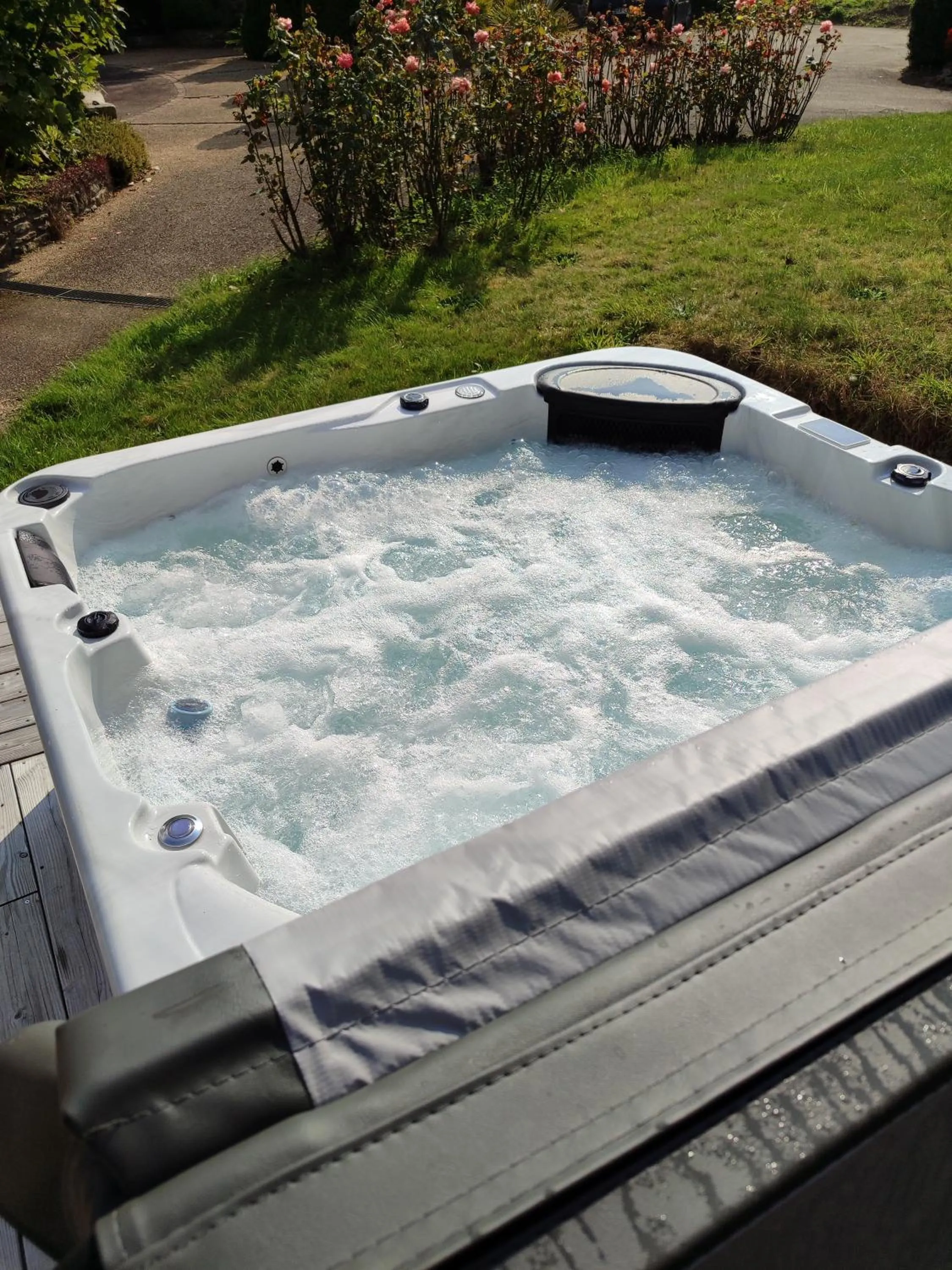 Spa and wellness centre/facilities in Chez Herveline Le Fer - Chambres et table d'hôtes