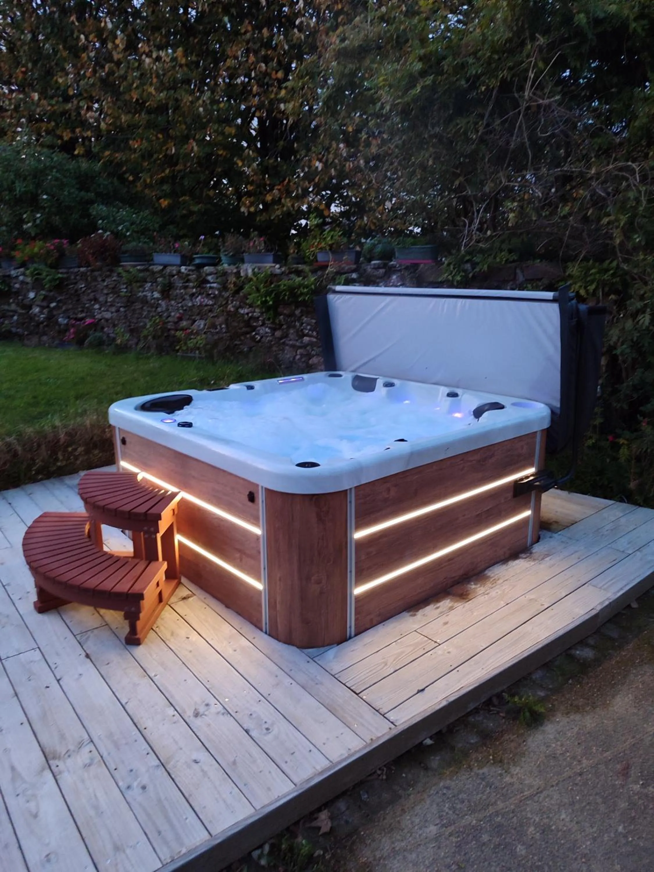 Spa and wellness centre/facilities in Chez Herveline Le Fer - Chambres et table d'hôtes