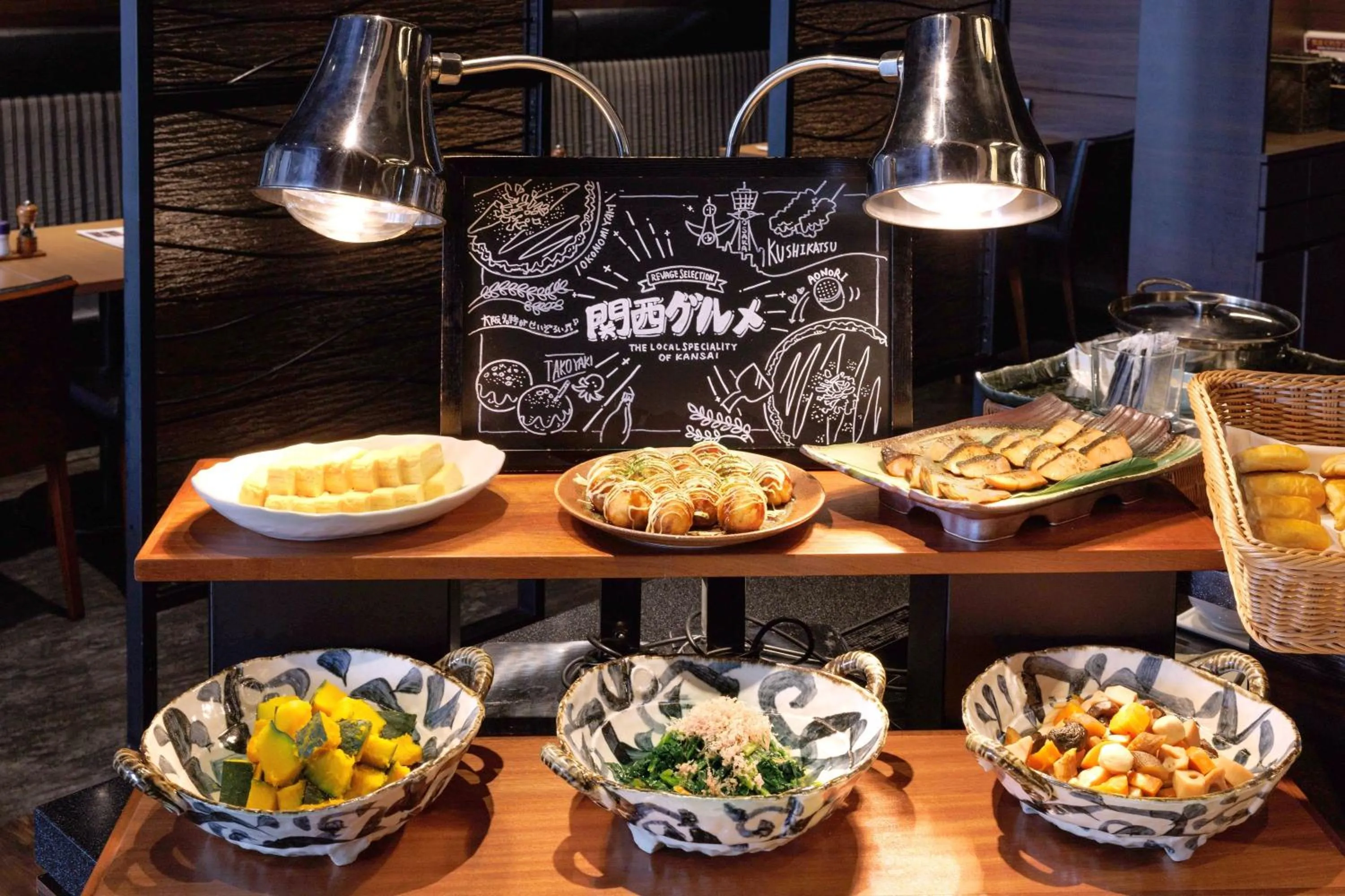 Buffet breakfast in HOTEL MYSTAYS Shin Osaka Conference Center