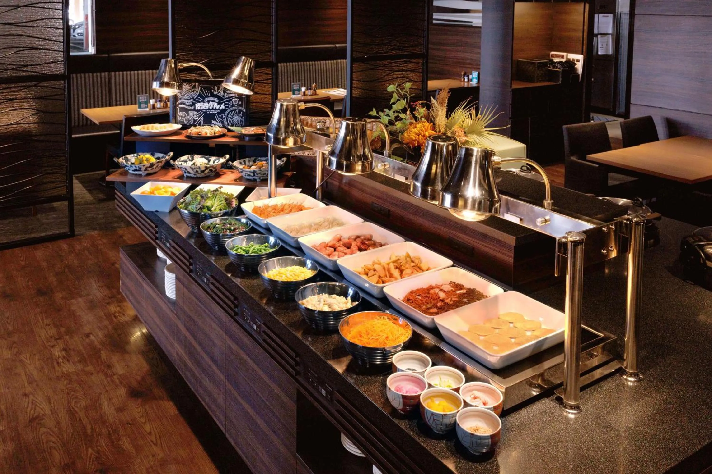 Buffet breakfast in HOTEL MYSTAYS Shin Osaka Conference Center
