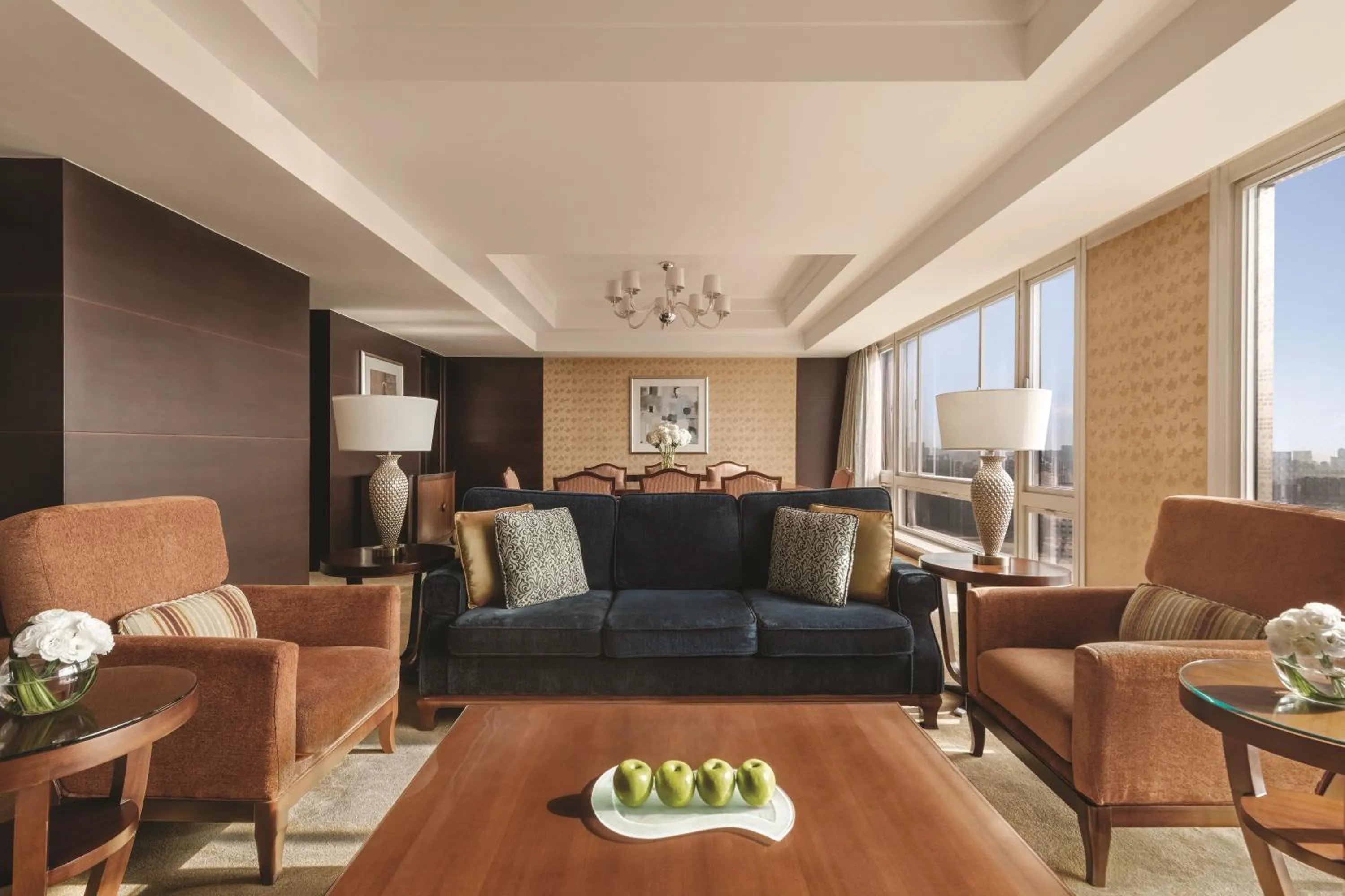 Living room in Shangri-La Chengdu