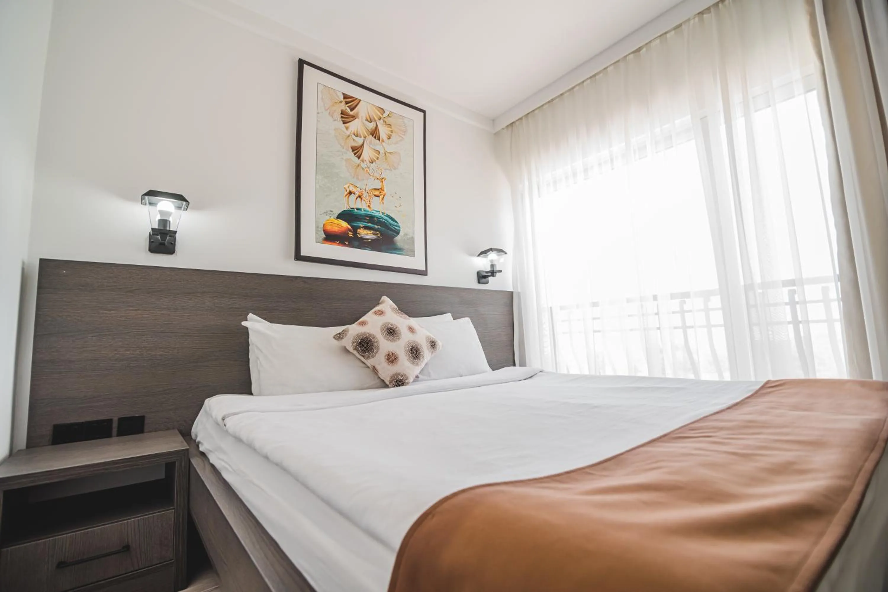 Bed in UPTOWN Büyük Anadolu Girne Hotel