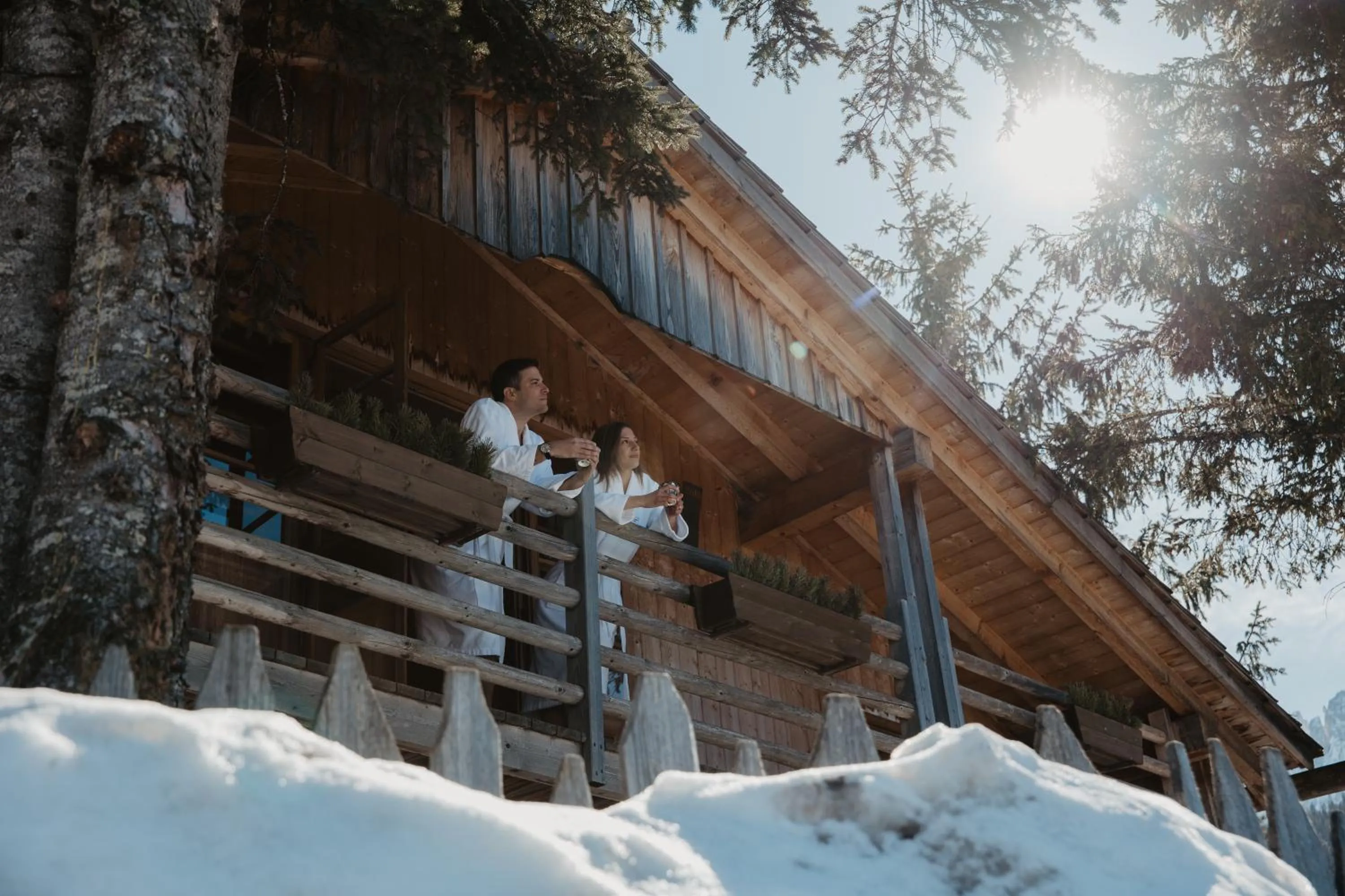 Bird's eye view in Mountain Resort Patzenfeld
