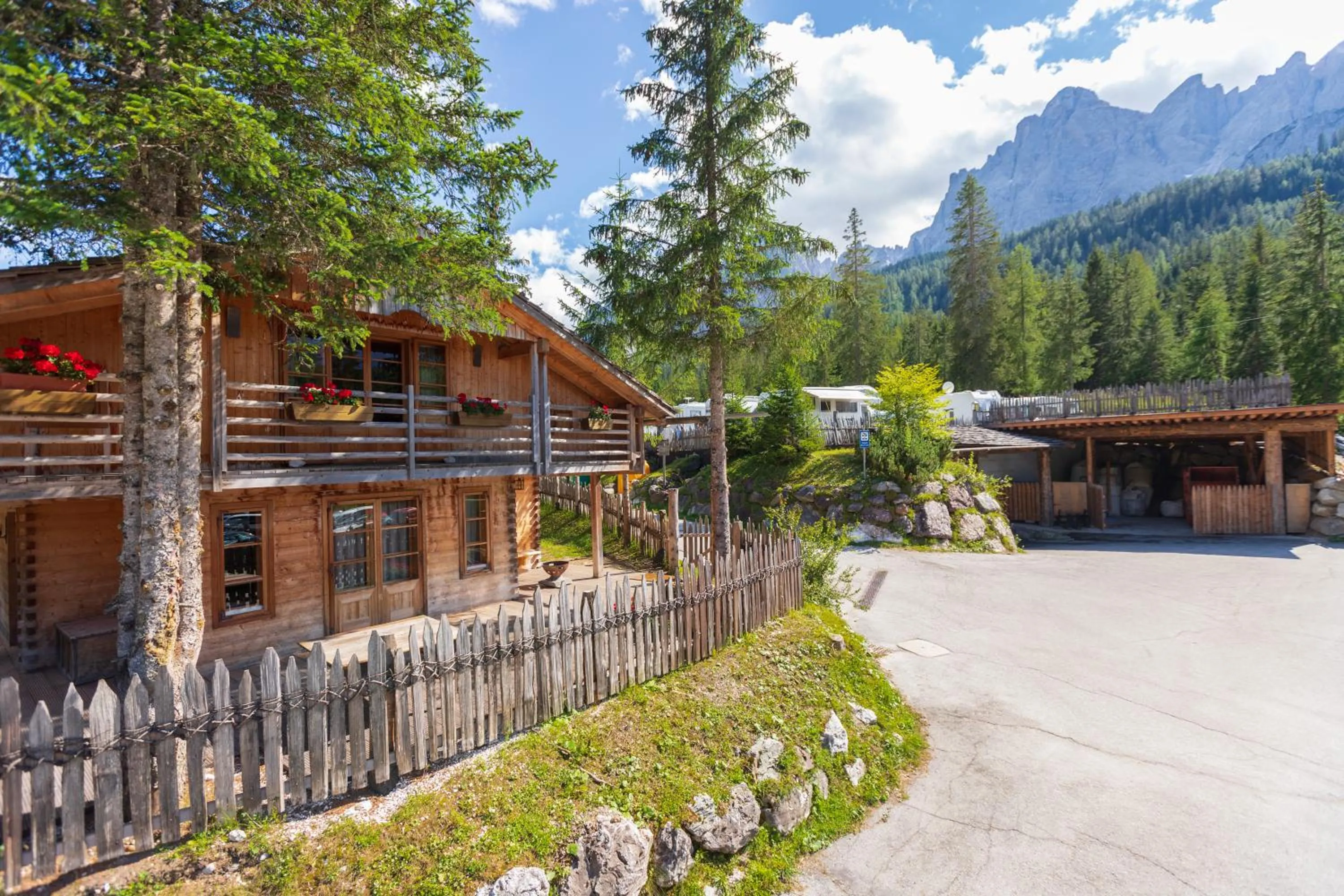 Bird's eye view in Mountain Resort Patzenfeld