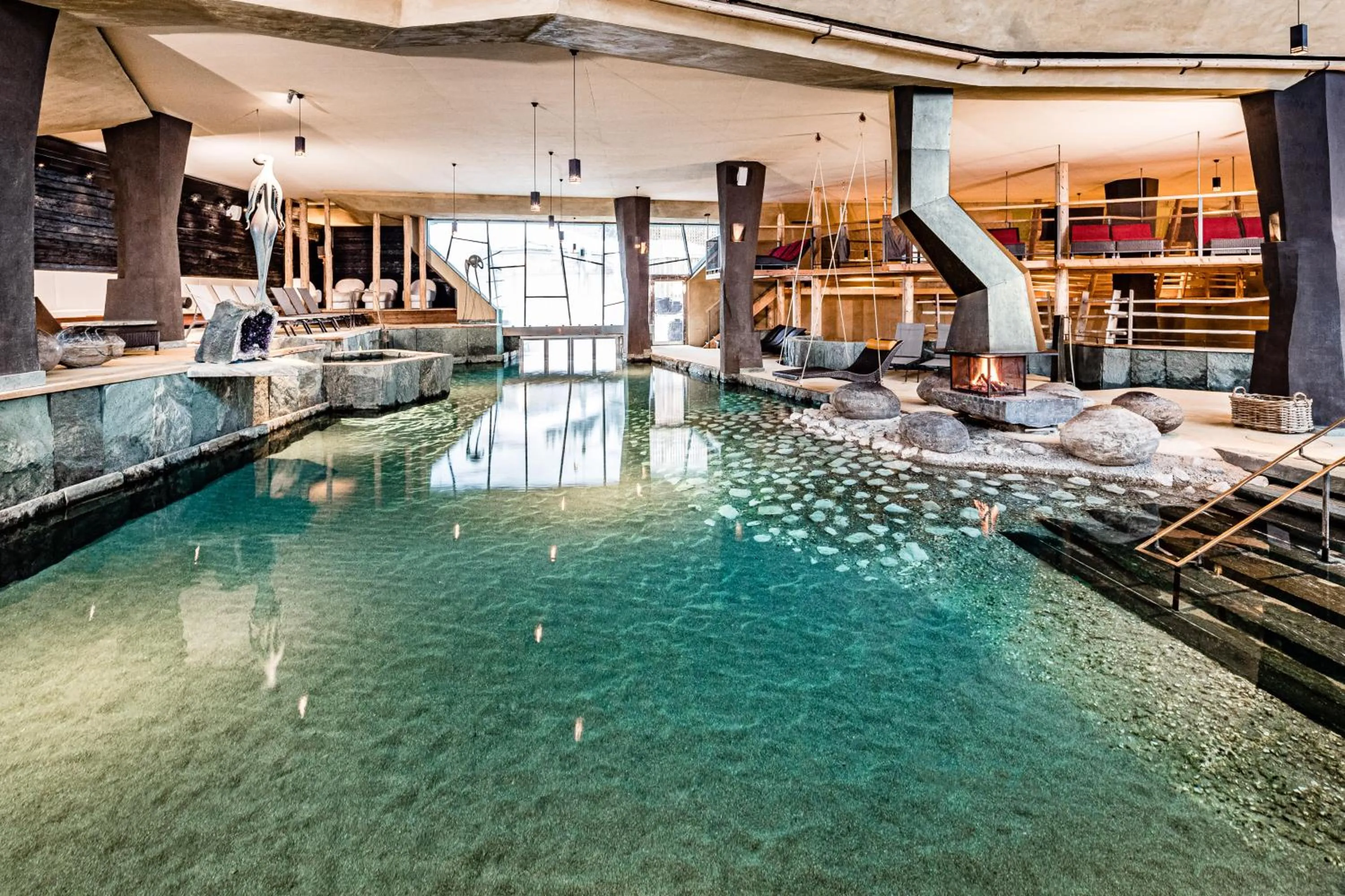 Swimming pool in Mountain Resort Patzenfeld