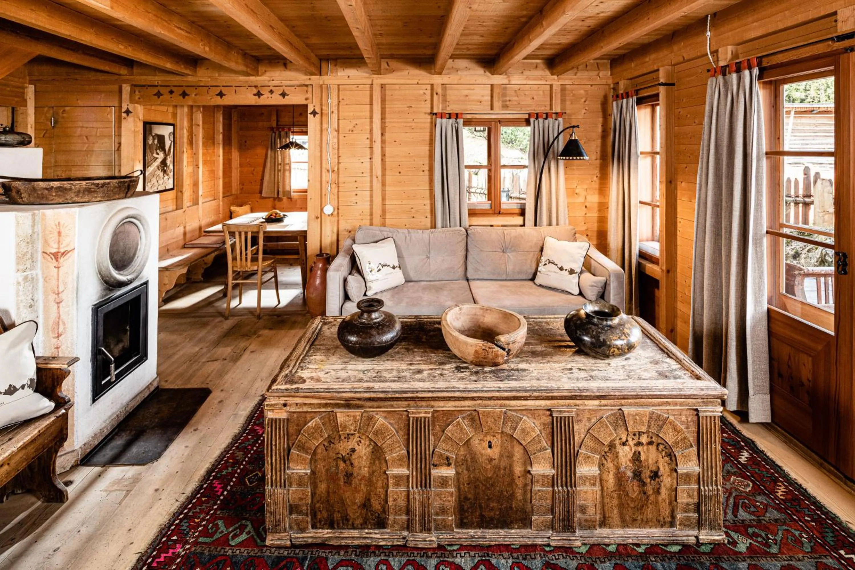 Living room in Mountain Resort Patzenfeld