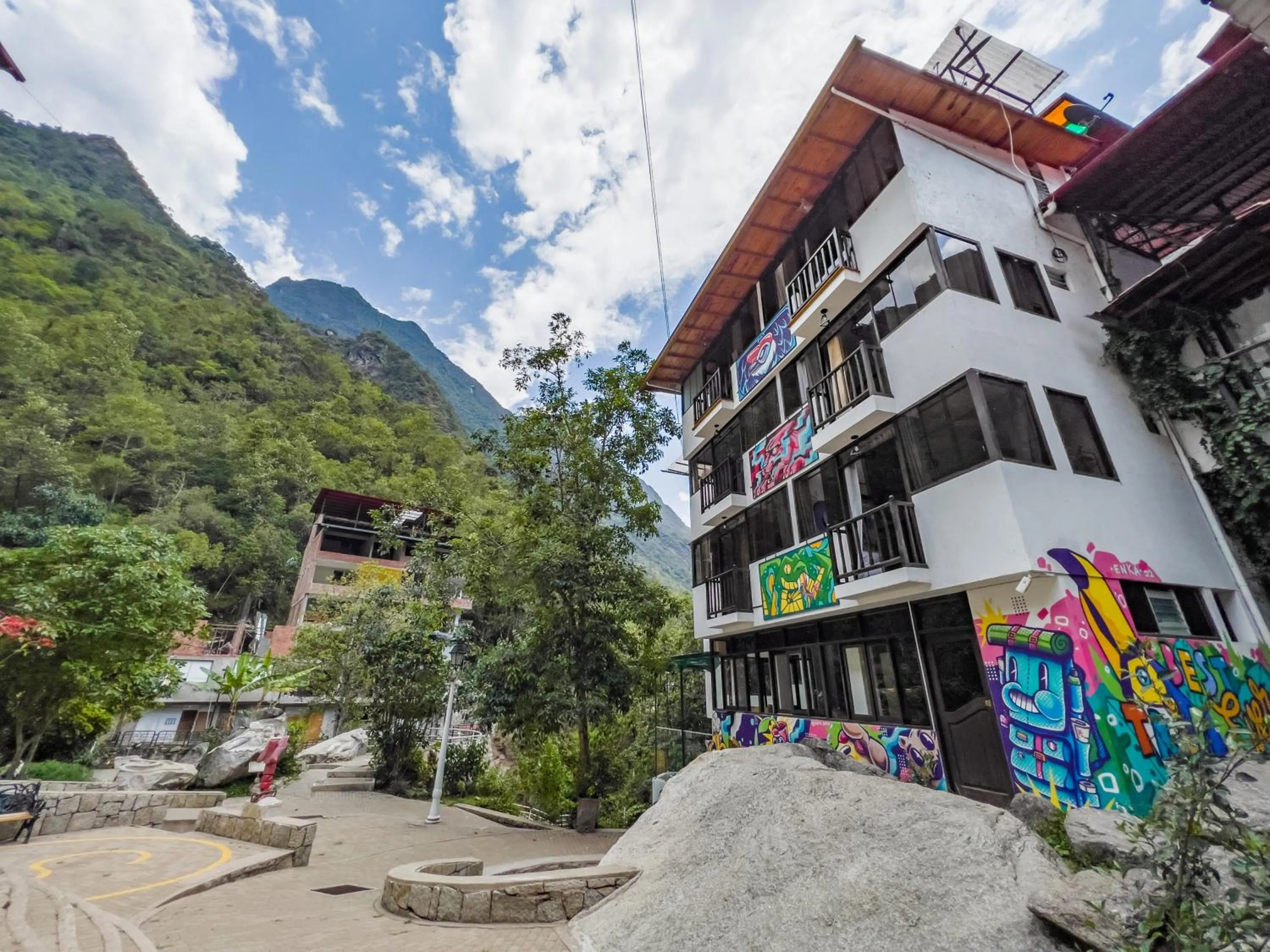 Natural landscape in Supertramp Hostel Machupicchu