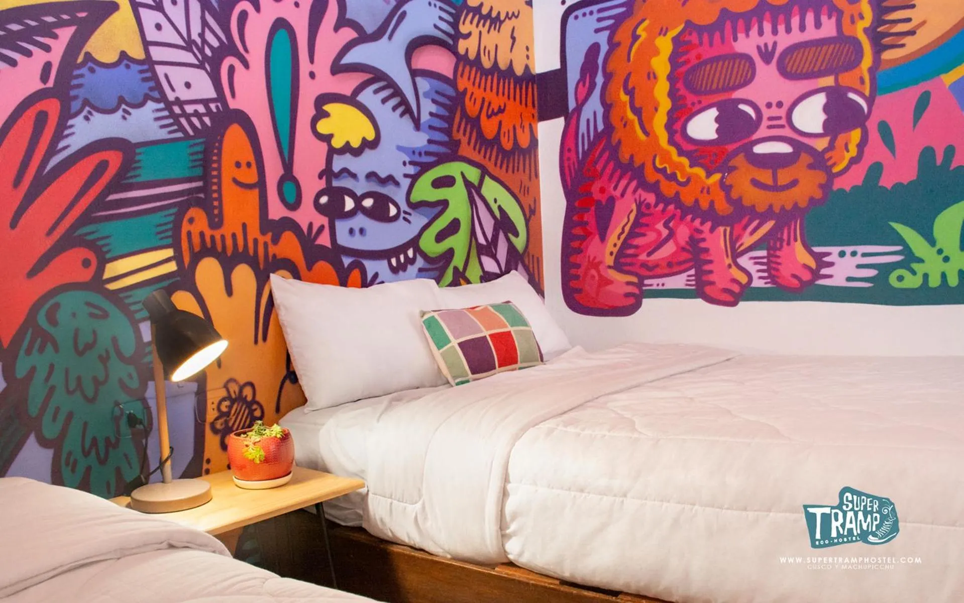 Bed in Supertramp Hostel Machupicchu