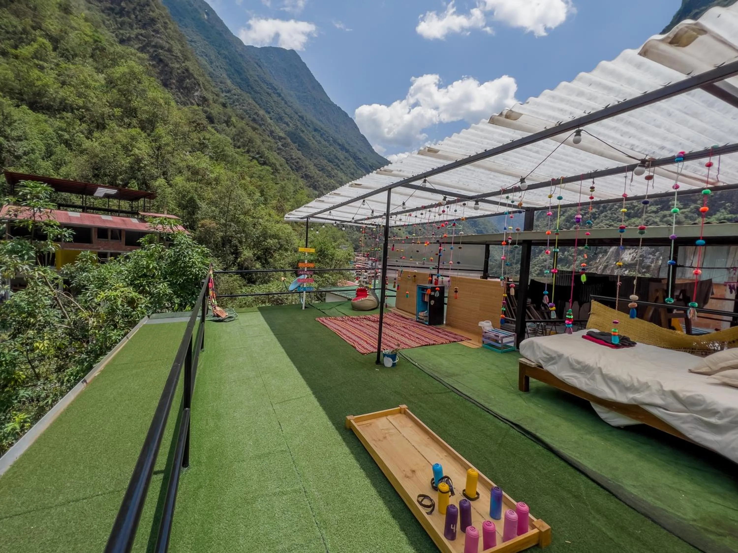 Natural landscape in Supertramp Hostel Machupicchu