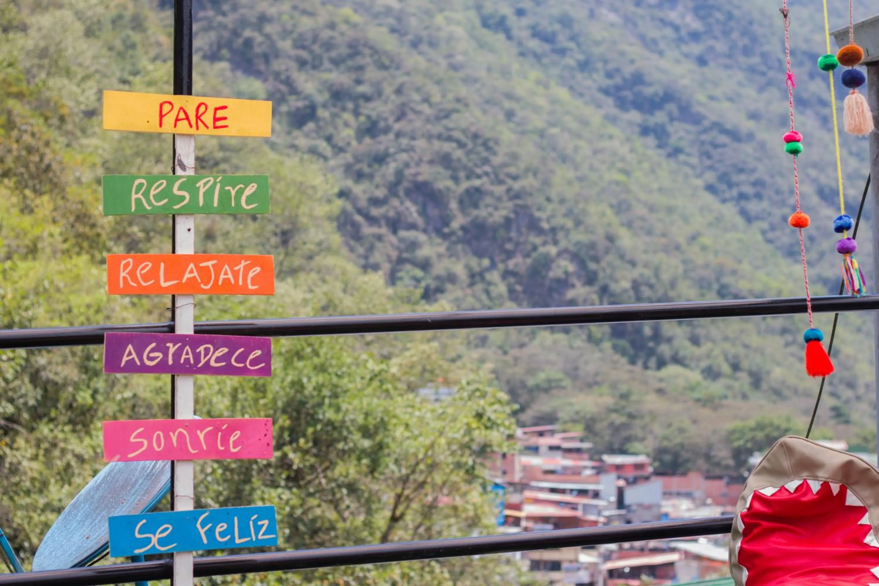 Natural landscape in Supertramp Hostel Machupicchu