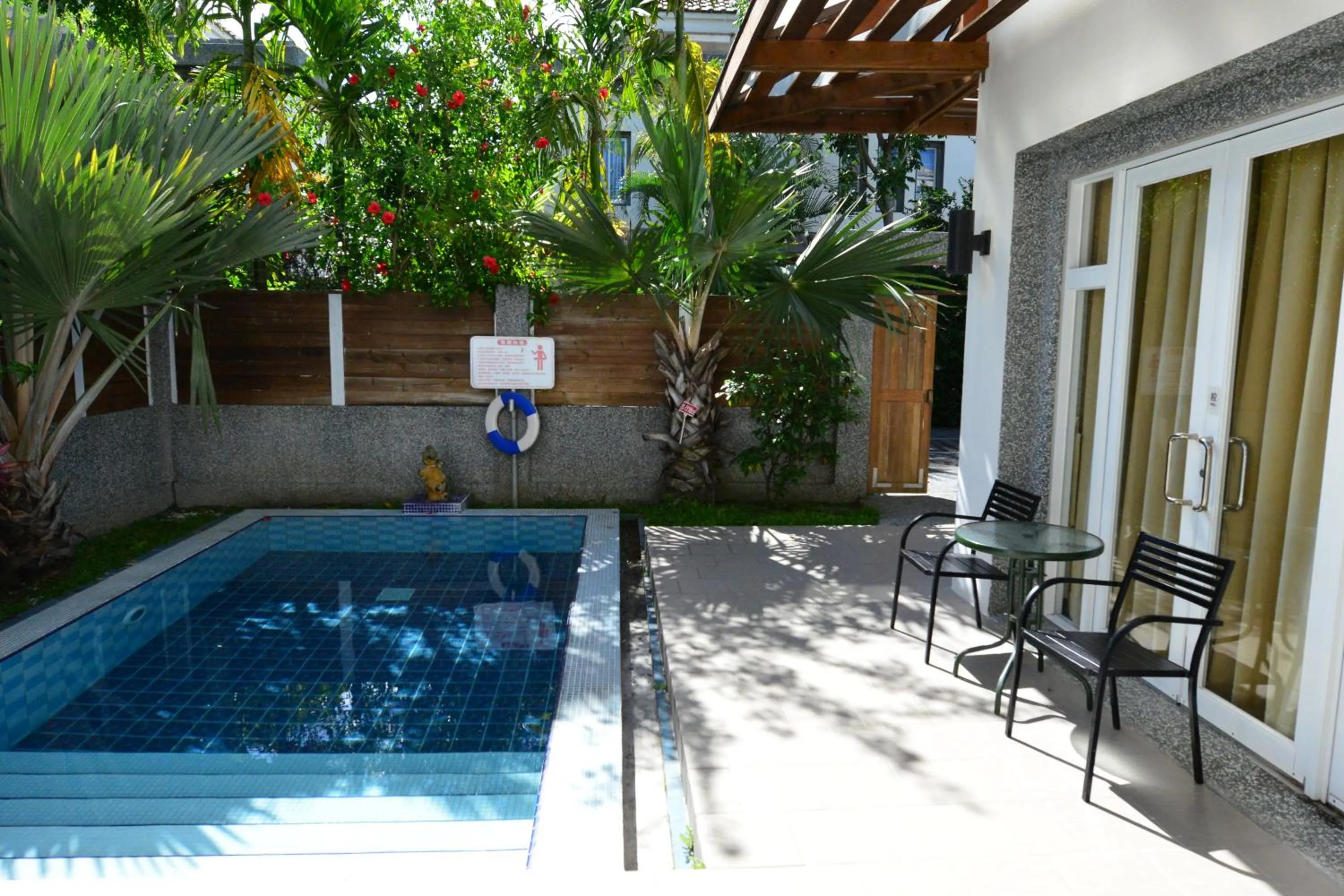 Patio in Papago International Resort
