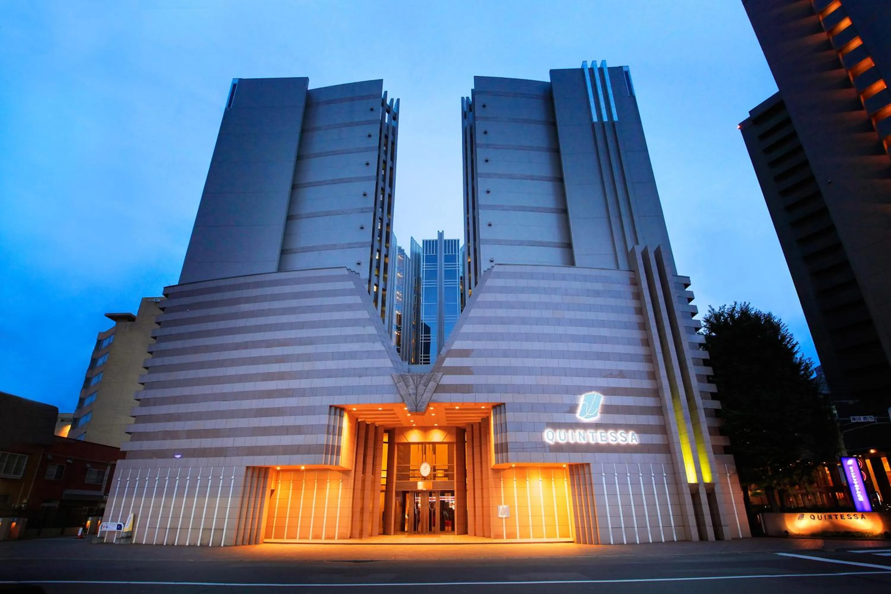 Property building in Quintessa Hotel Sapporo