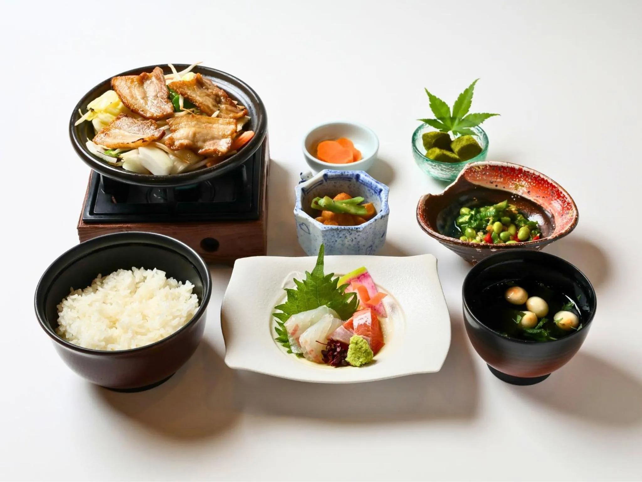 Food in Ikoi no mura Notohanto