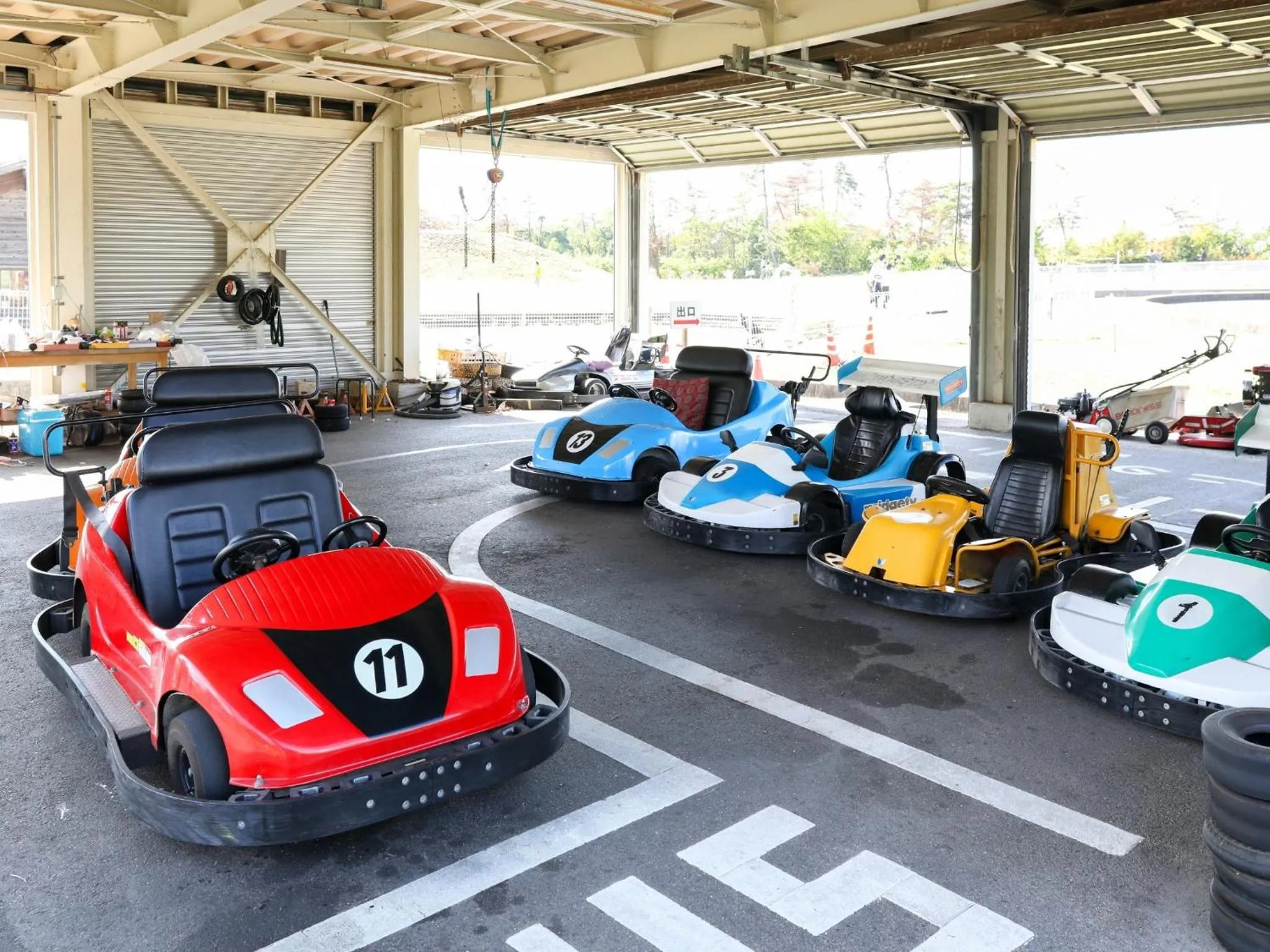 Children play ground in Ikoi no mura Notohanto