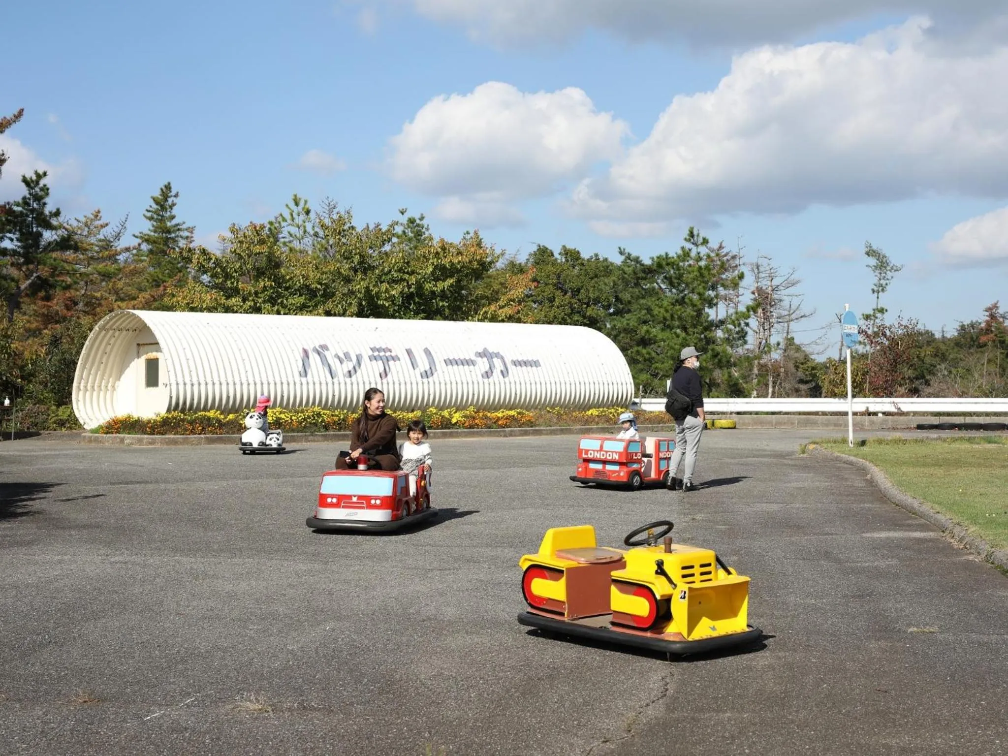 Children play ground in Ikoi no mura Notohanto