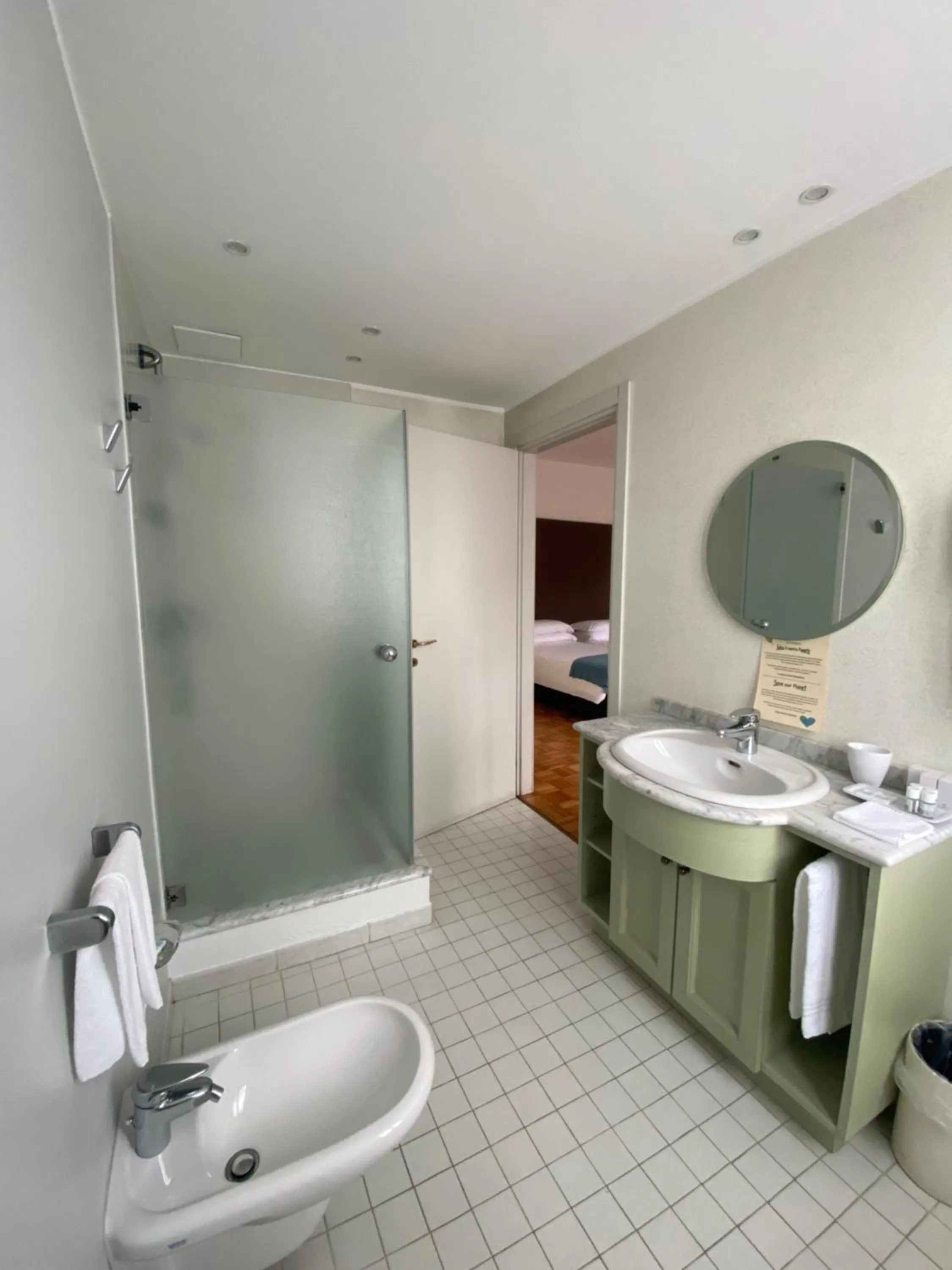 Bathroom in Albergo Del Sole