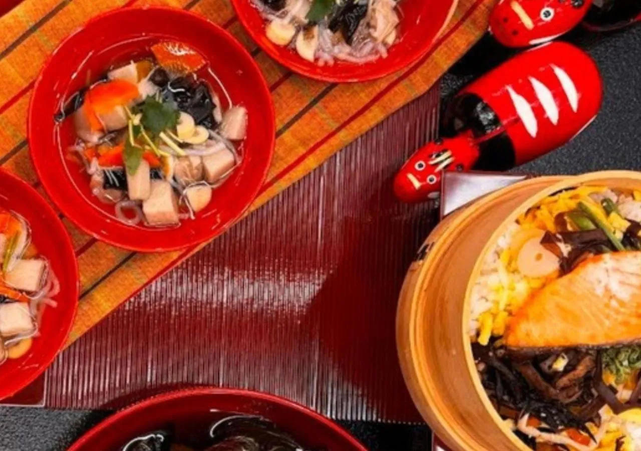 Food in Marumine Kanko Hotel