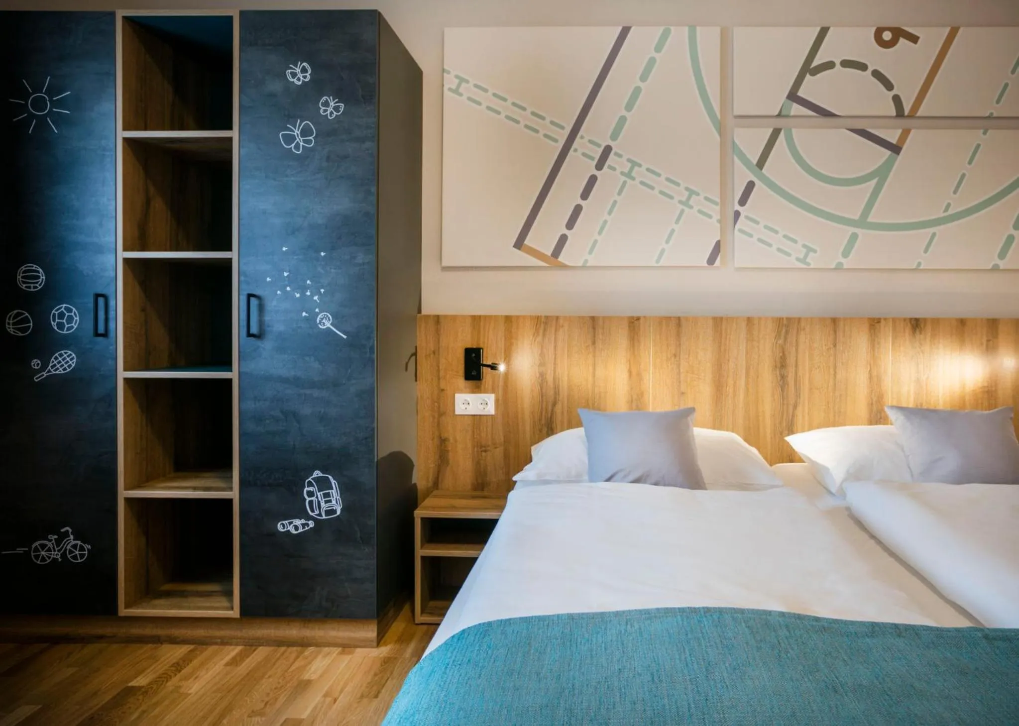 Bed in JUFA Hotel Erlaufsee