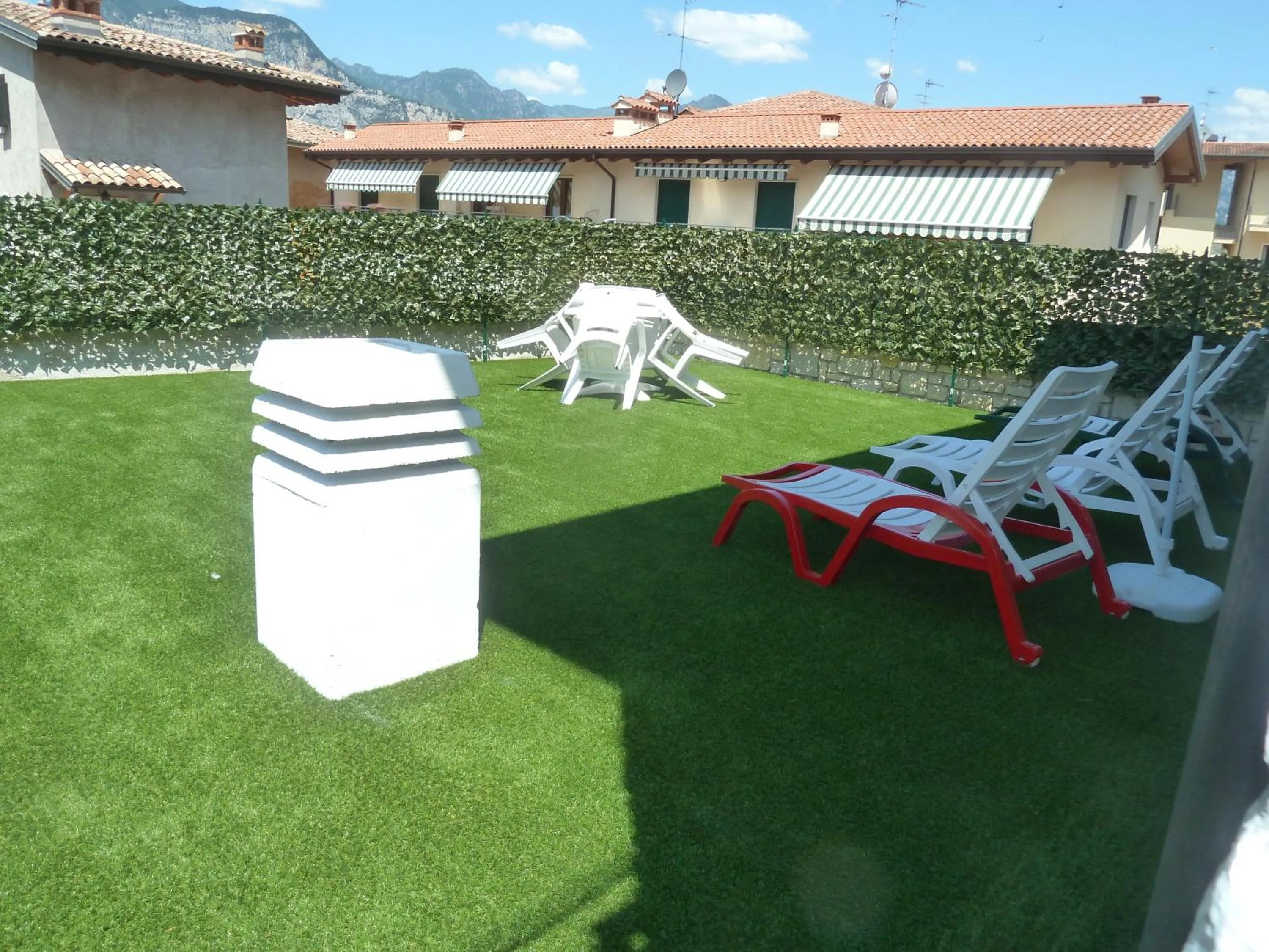 Garden in Albergo Casa Este