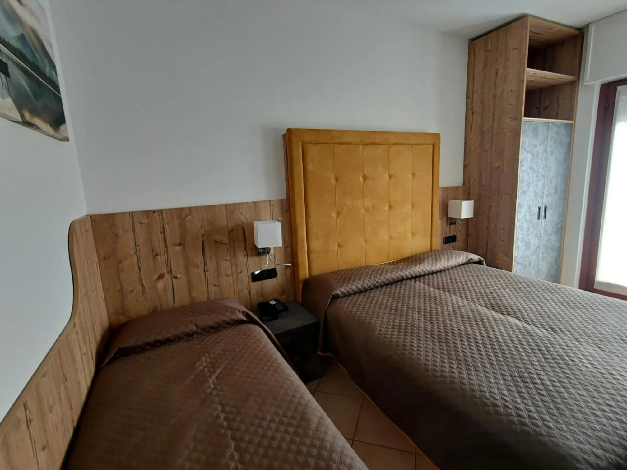 Bed in Albergo Casa Este