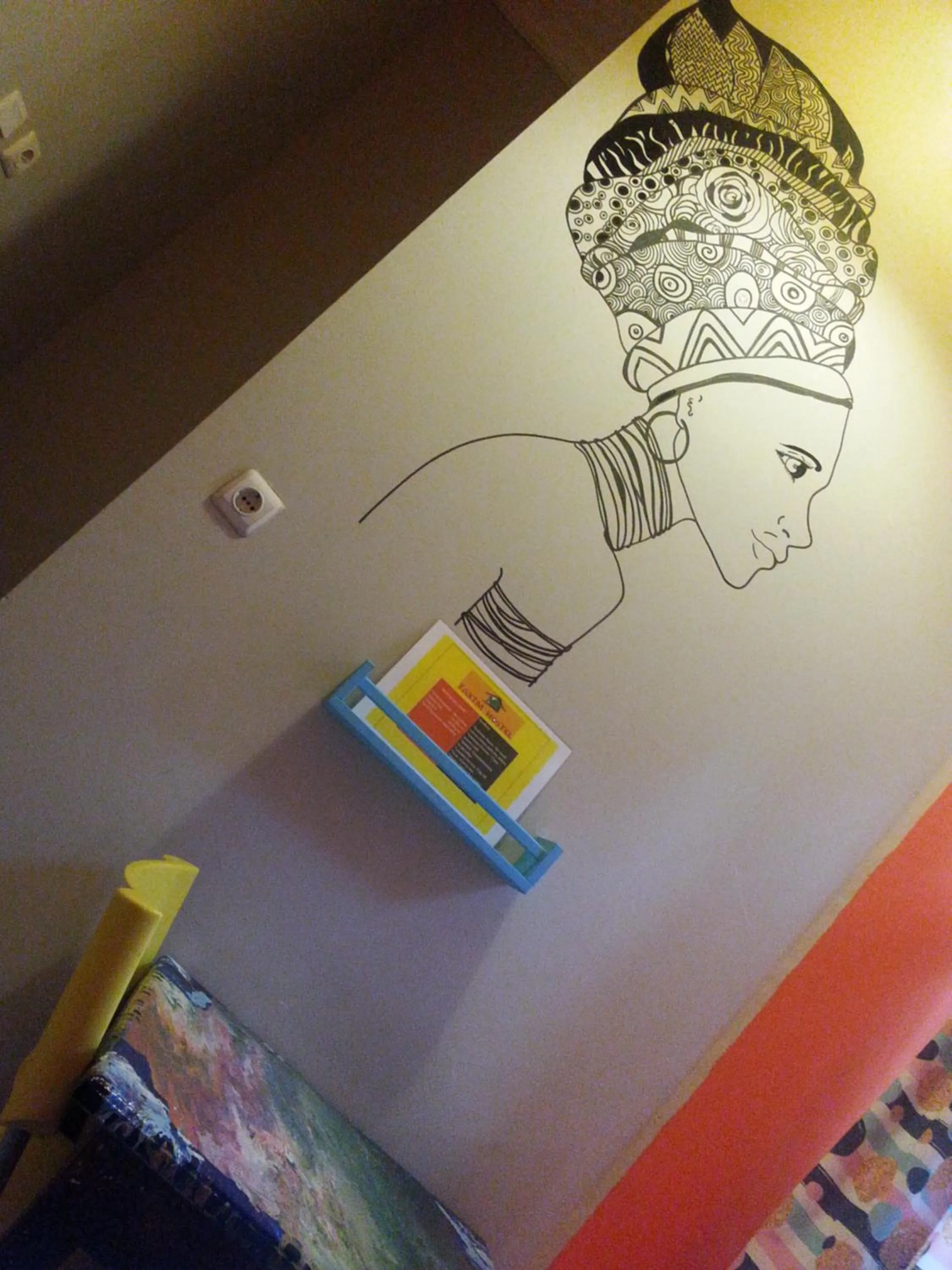 Decorative detail in TAXİM HOSTEL