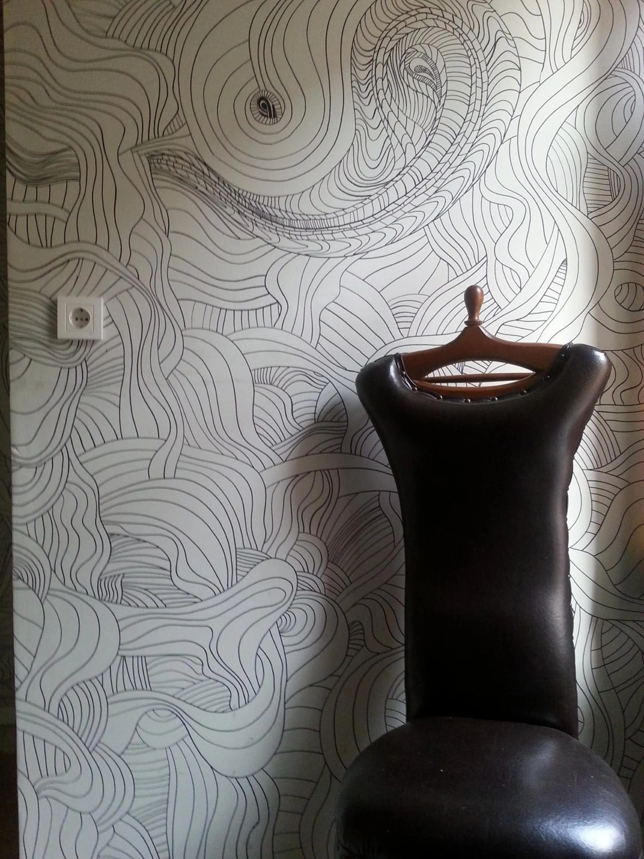 Decorative detail in TAXİM HOSTEL