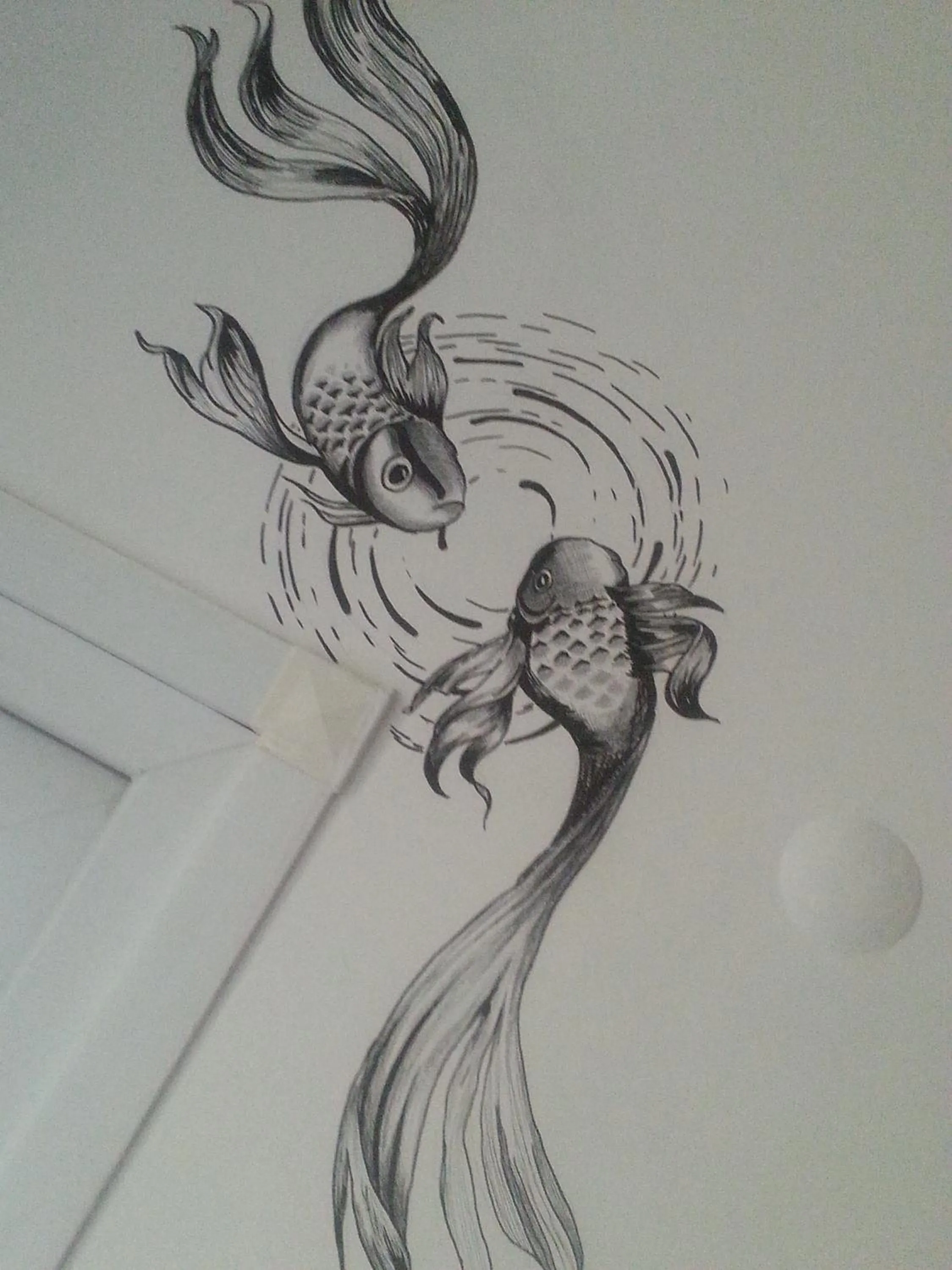 Decorative detail in TAXİM HOSTEL