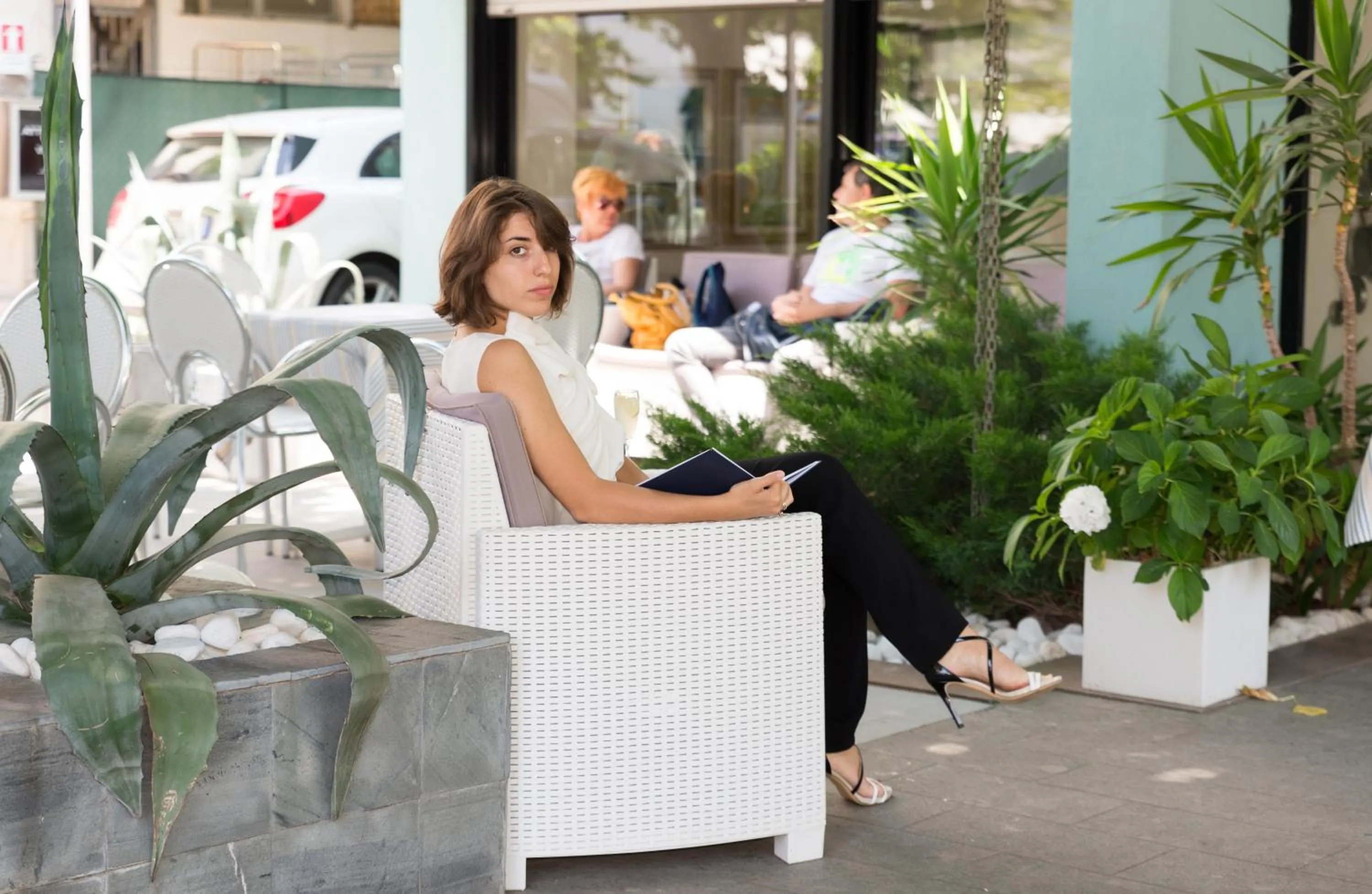 Garden in Hotel La Residenza