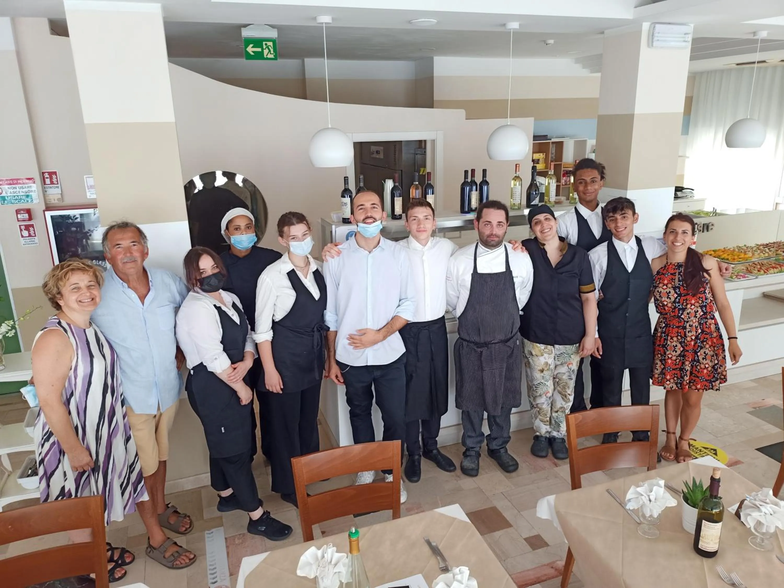 Staff in Hotel La Residenza