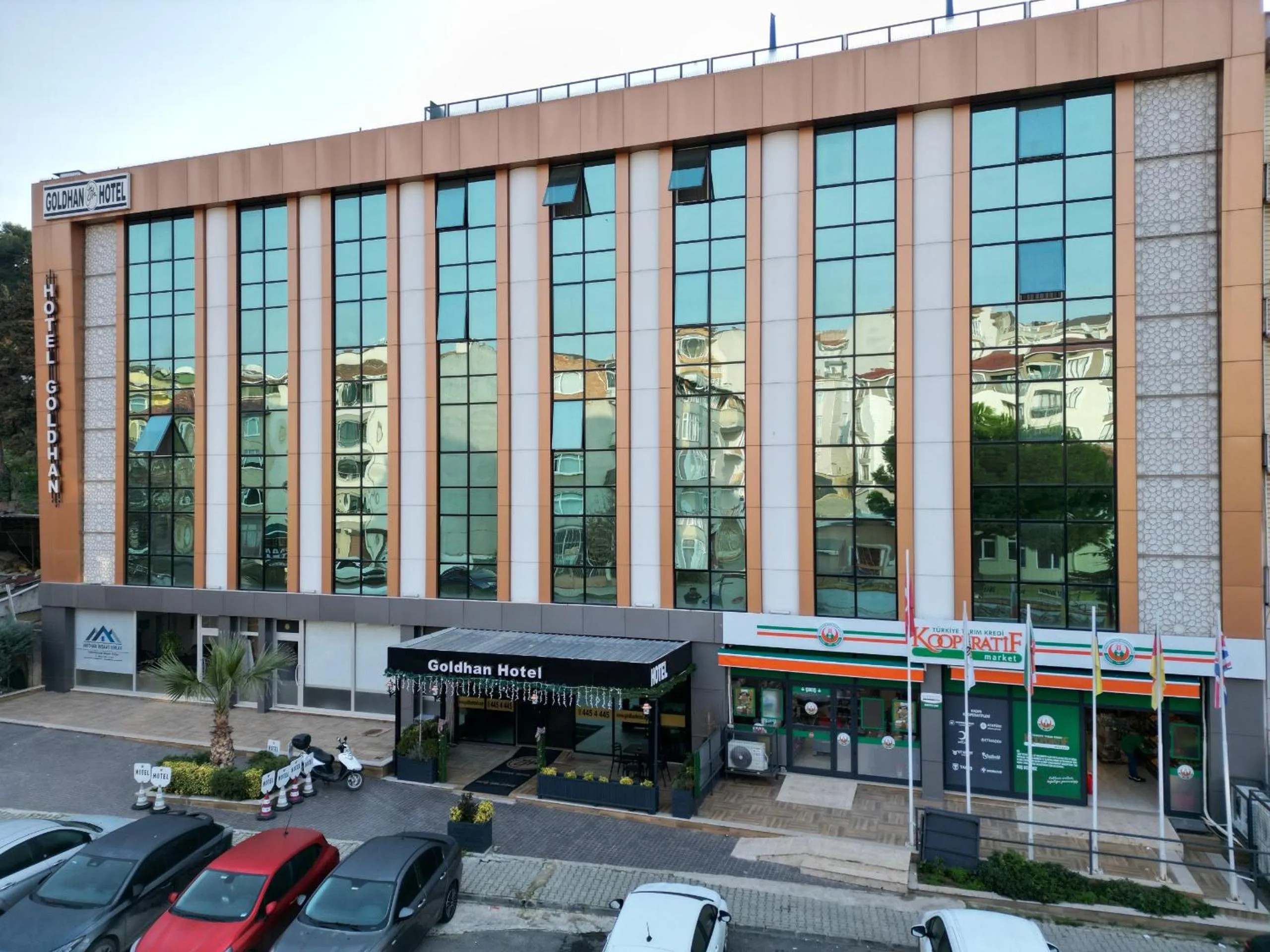 Property building in Goldhan Hotel