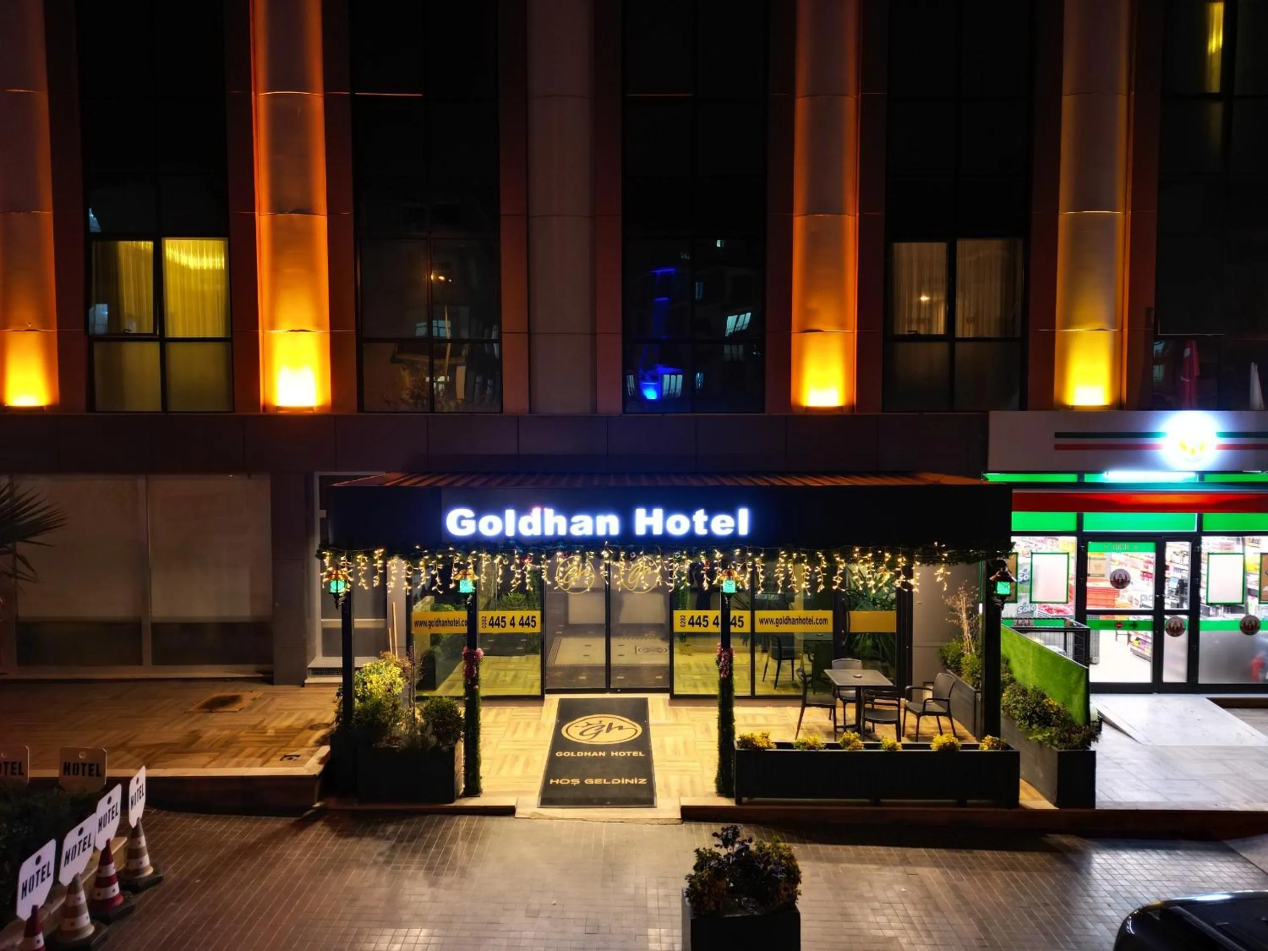 Property building in Goldhan Hotel