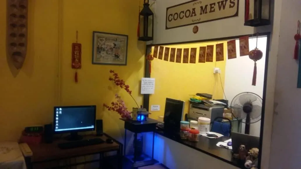 Lobby or reception in Cocoa Mews Cafe and Homestay
