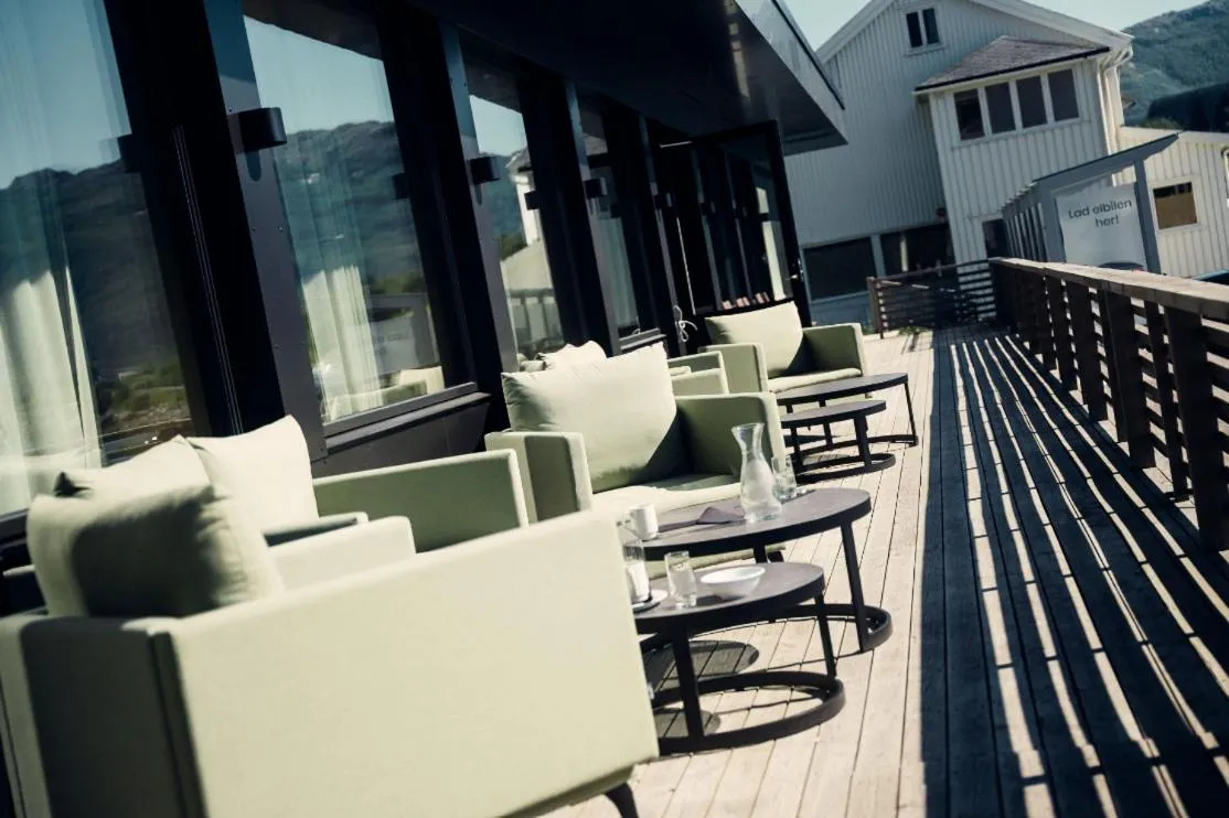 Patio in Bjerkvik Hotell