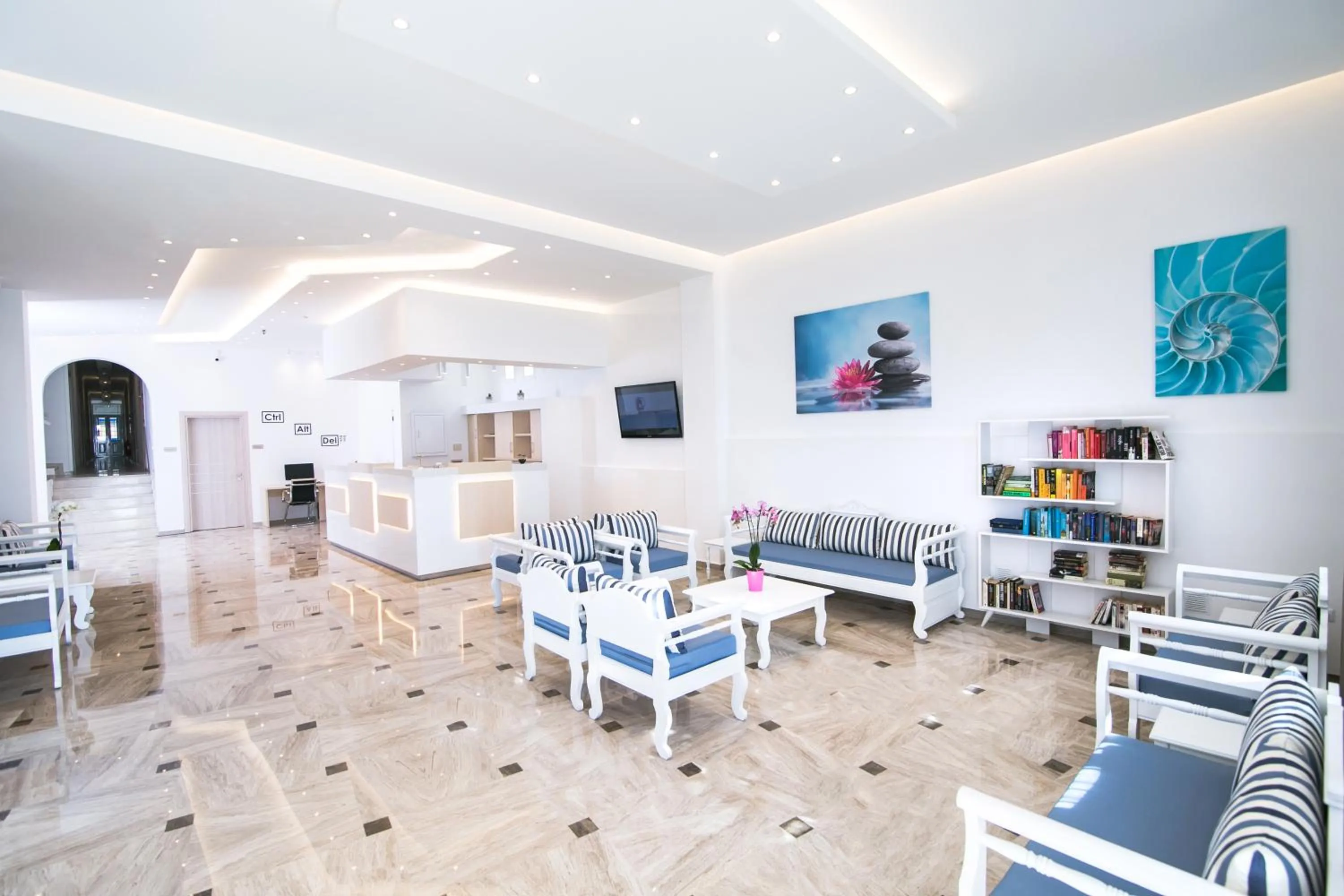 Lobby or reception in Hotel Sunshine