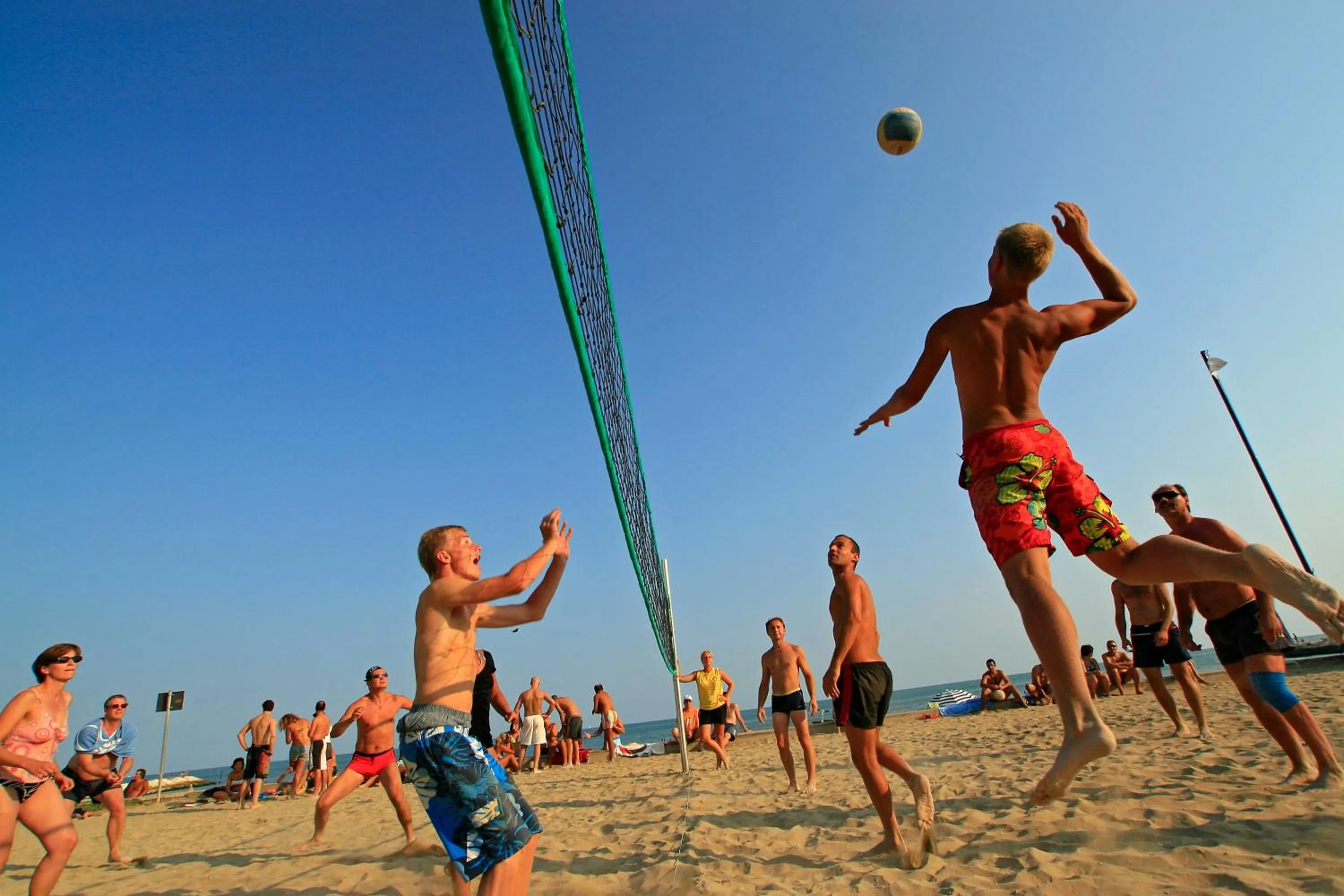 Beach in Residenza Turistica Alberghiera Blue Marine