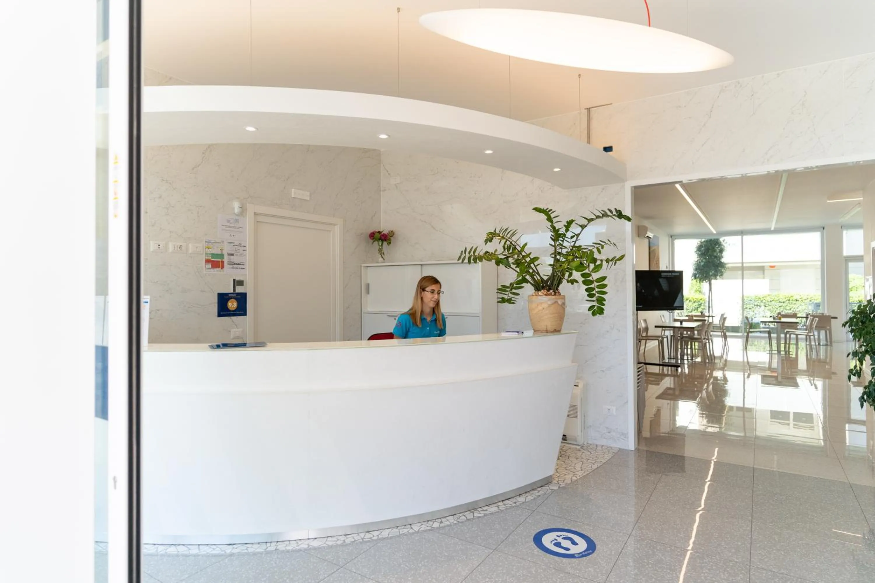Lobby or reception in Residenza Turistica Alberghiera Blue Marine