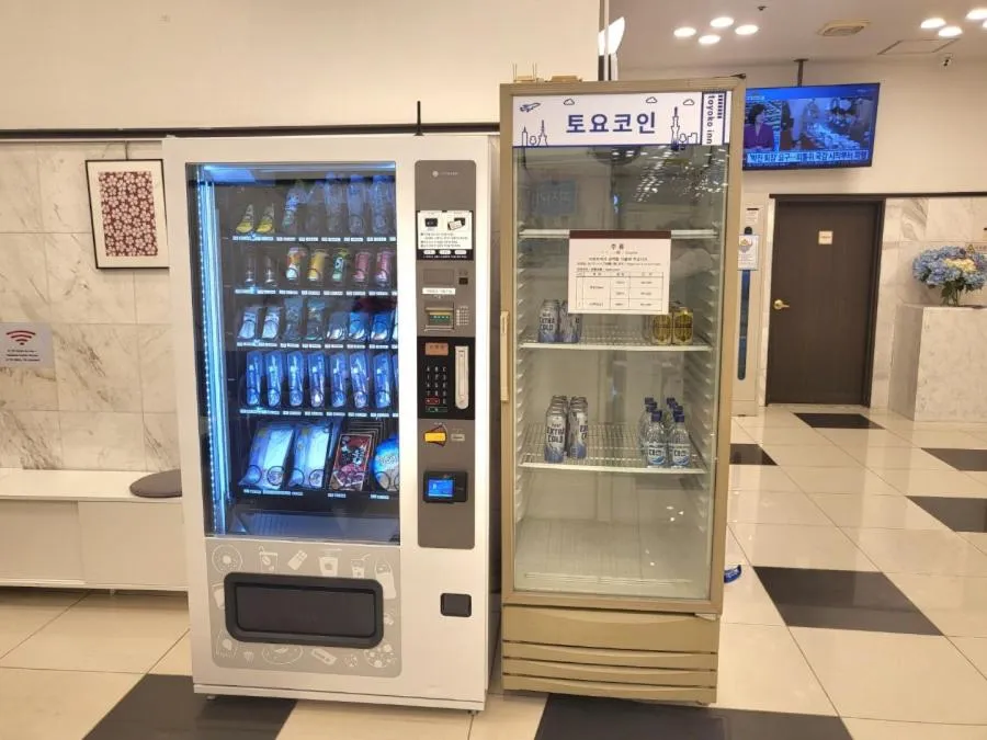 vending machine in Toyoko Inn Busan Jungang Station