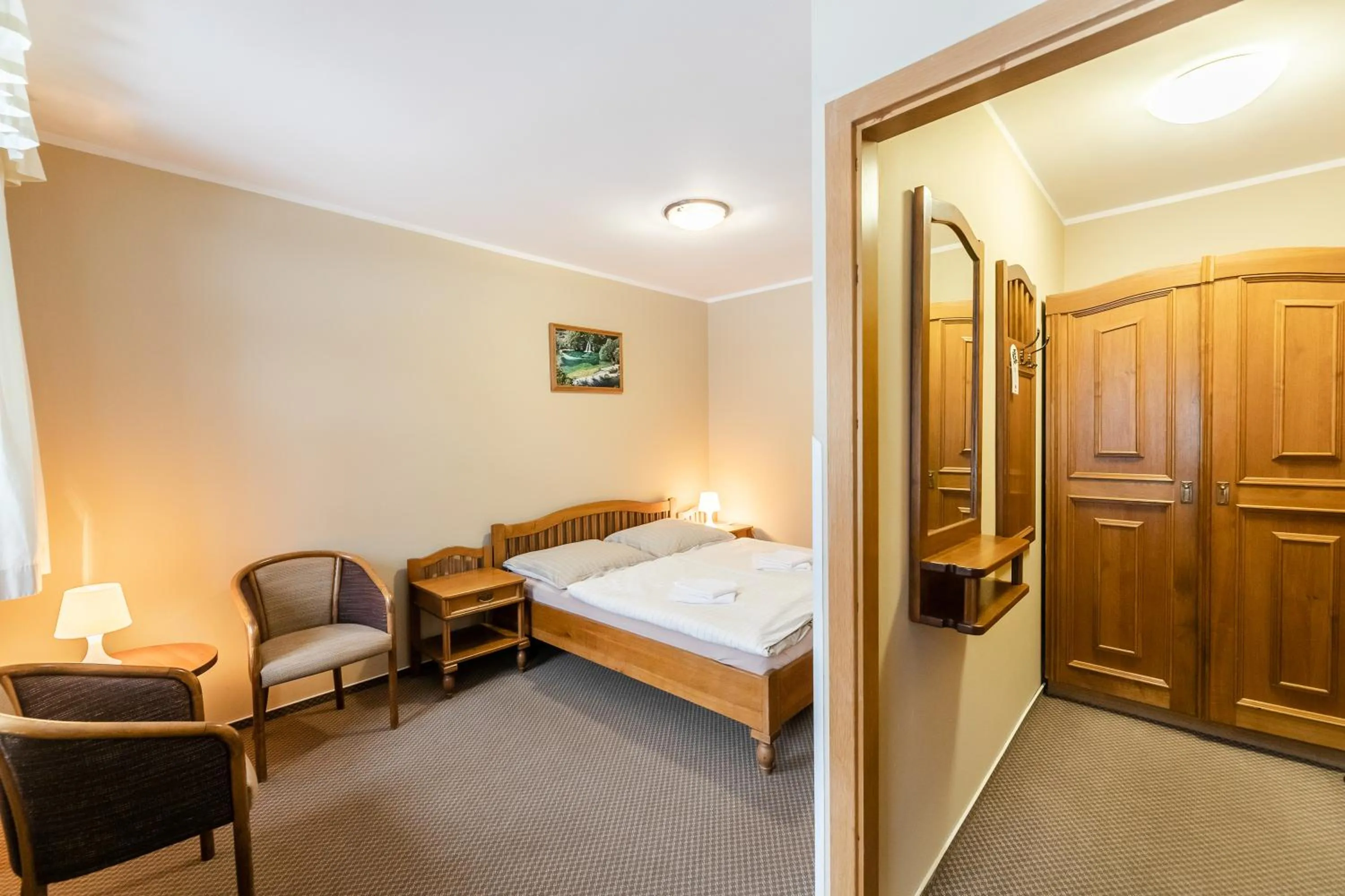 Bed in Hotel Perla Jizery