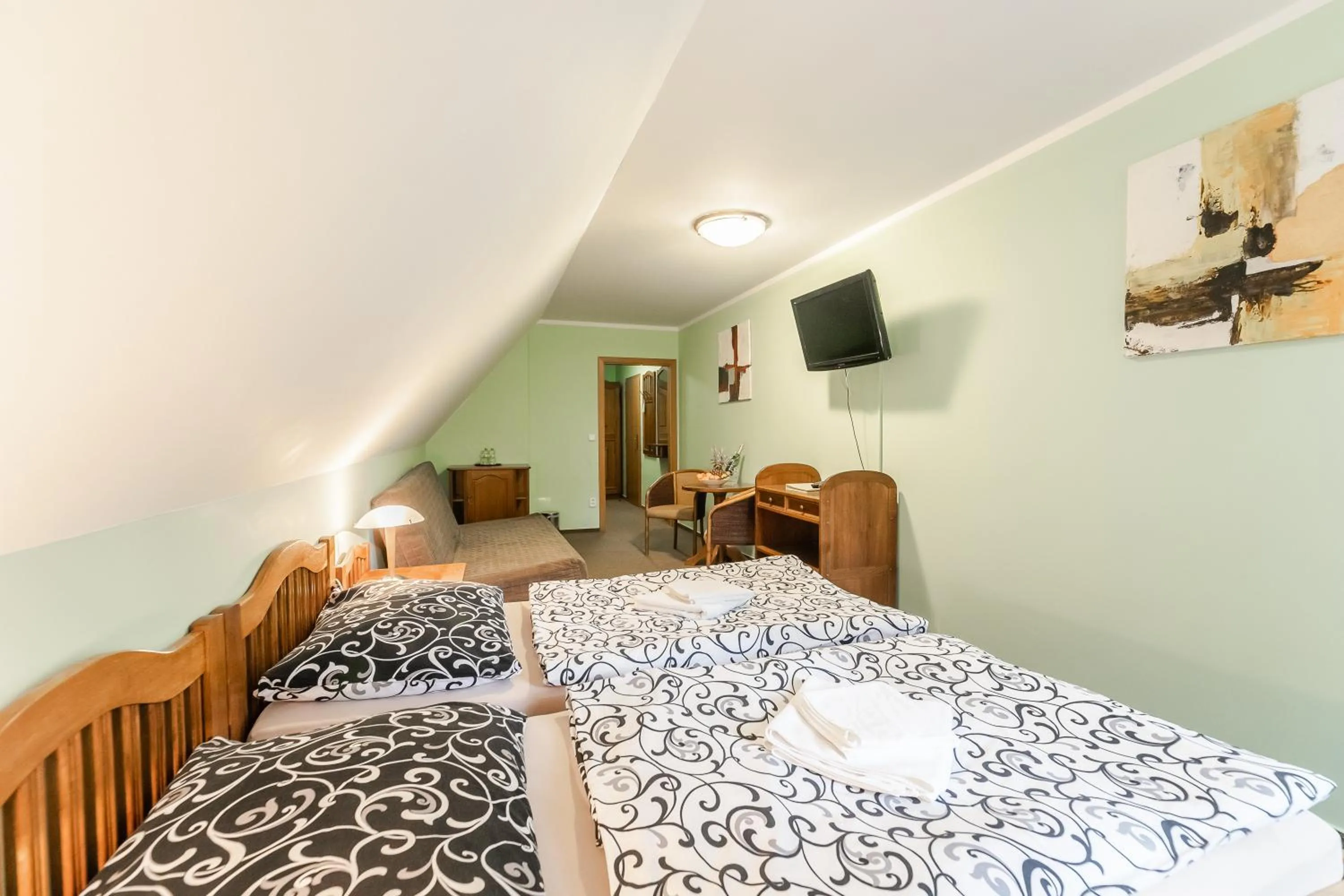 Bed in Hotel Perla Jizery