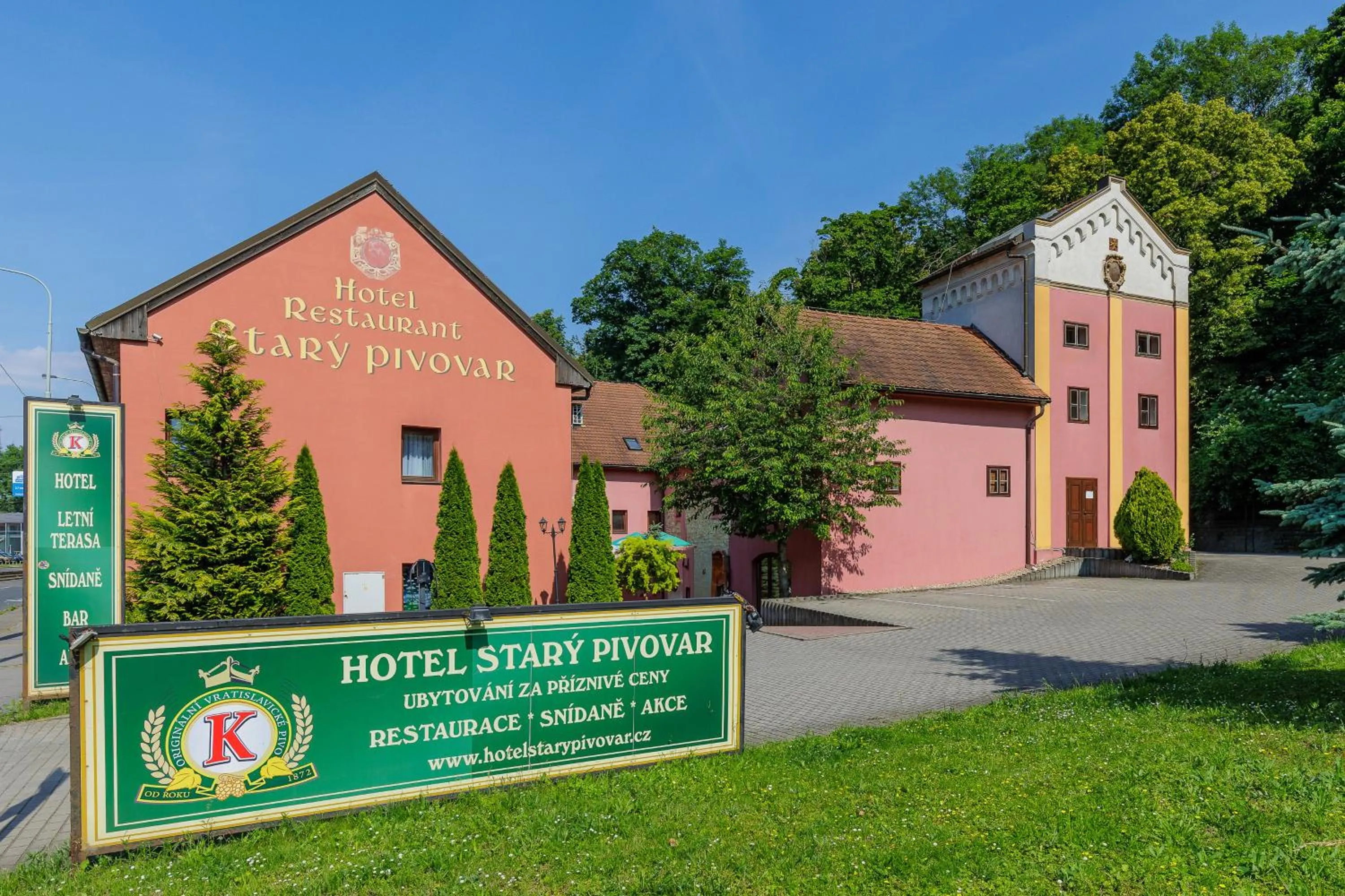 Property building in Hotel STARÝ PIVOVAR