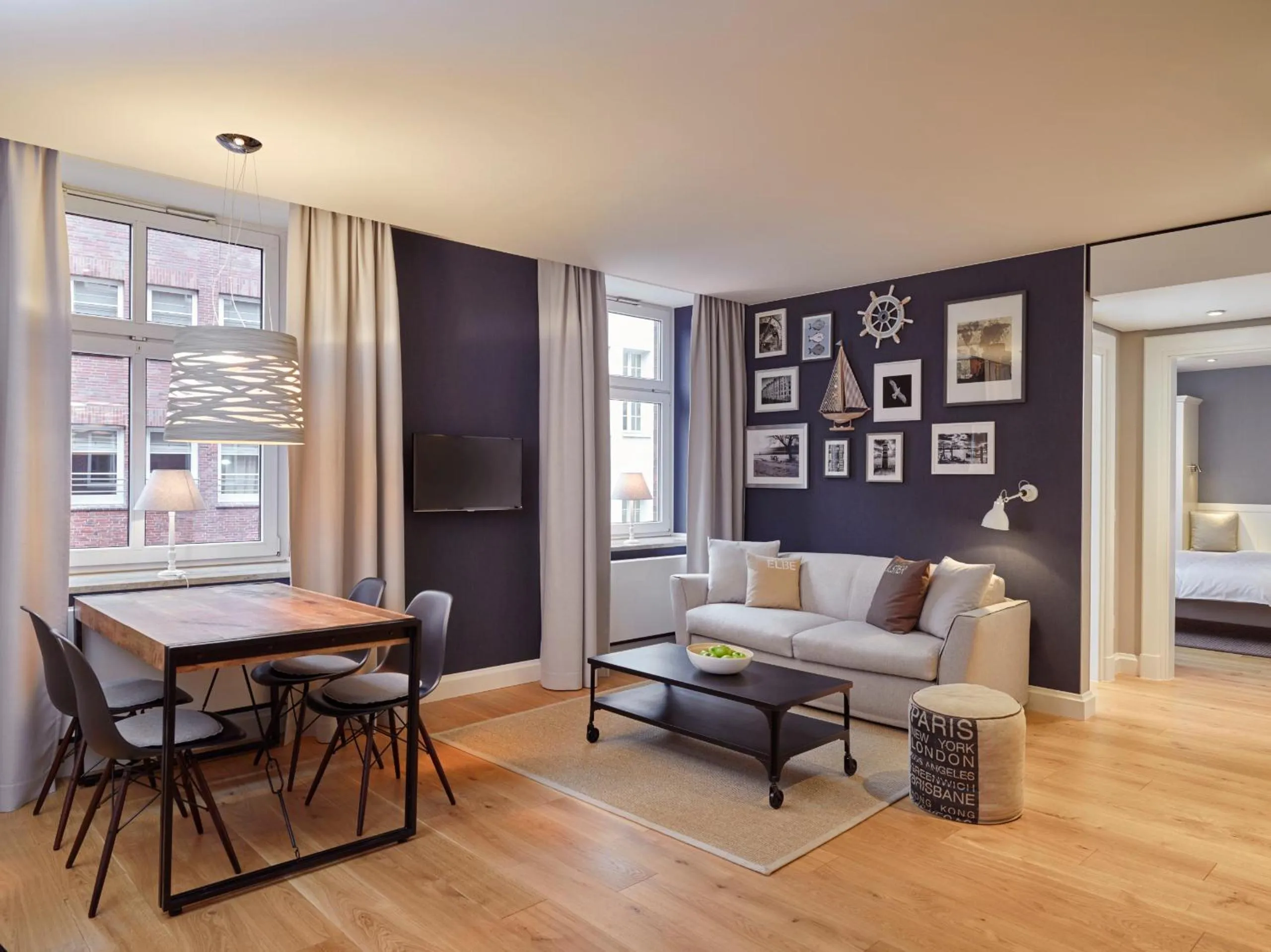 Living room in Hapimag Ferienwohnungen Hamburg