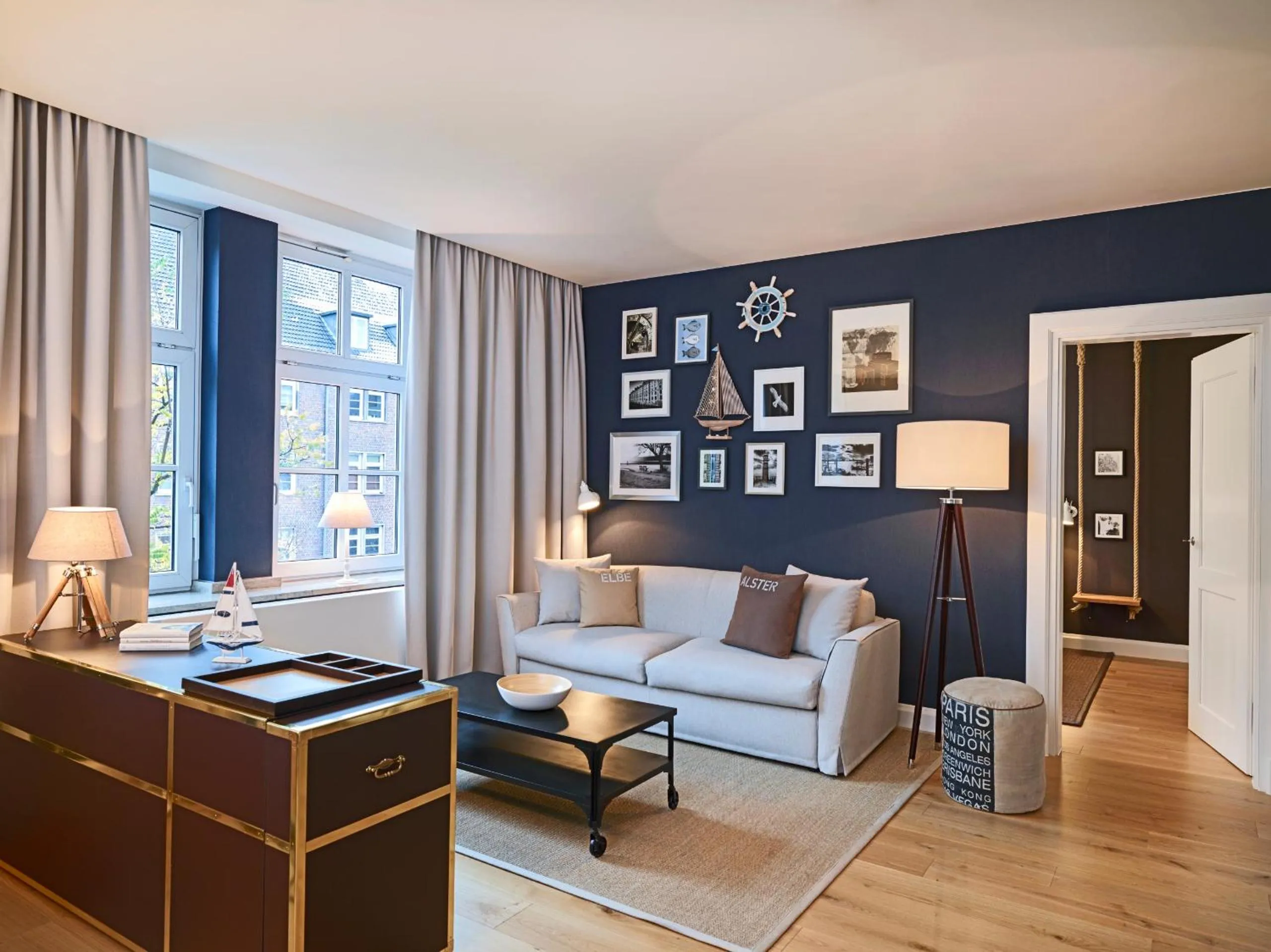 Living room in Hapimag Ferienwohnungen Hamburg