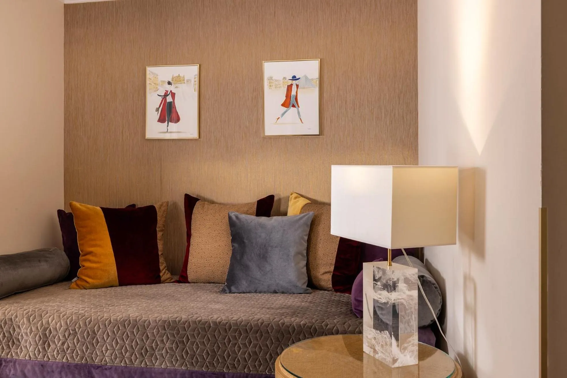 Bedroom in Hotel Muguet