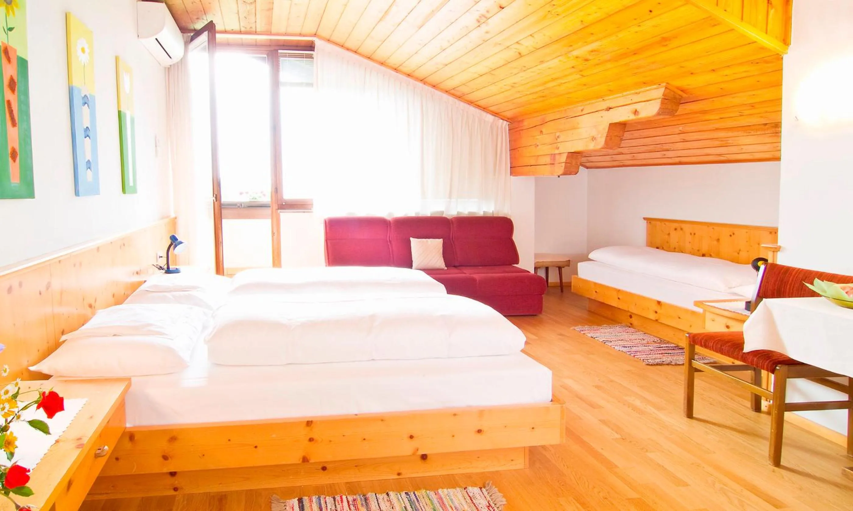 Bed in Bio Hotel Kaufmann