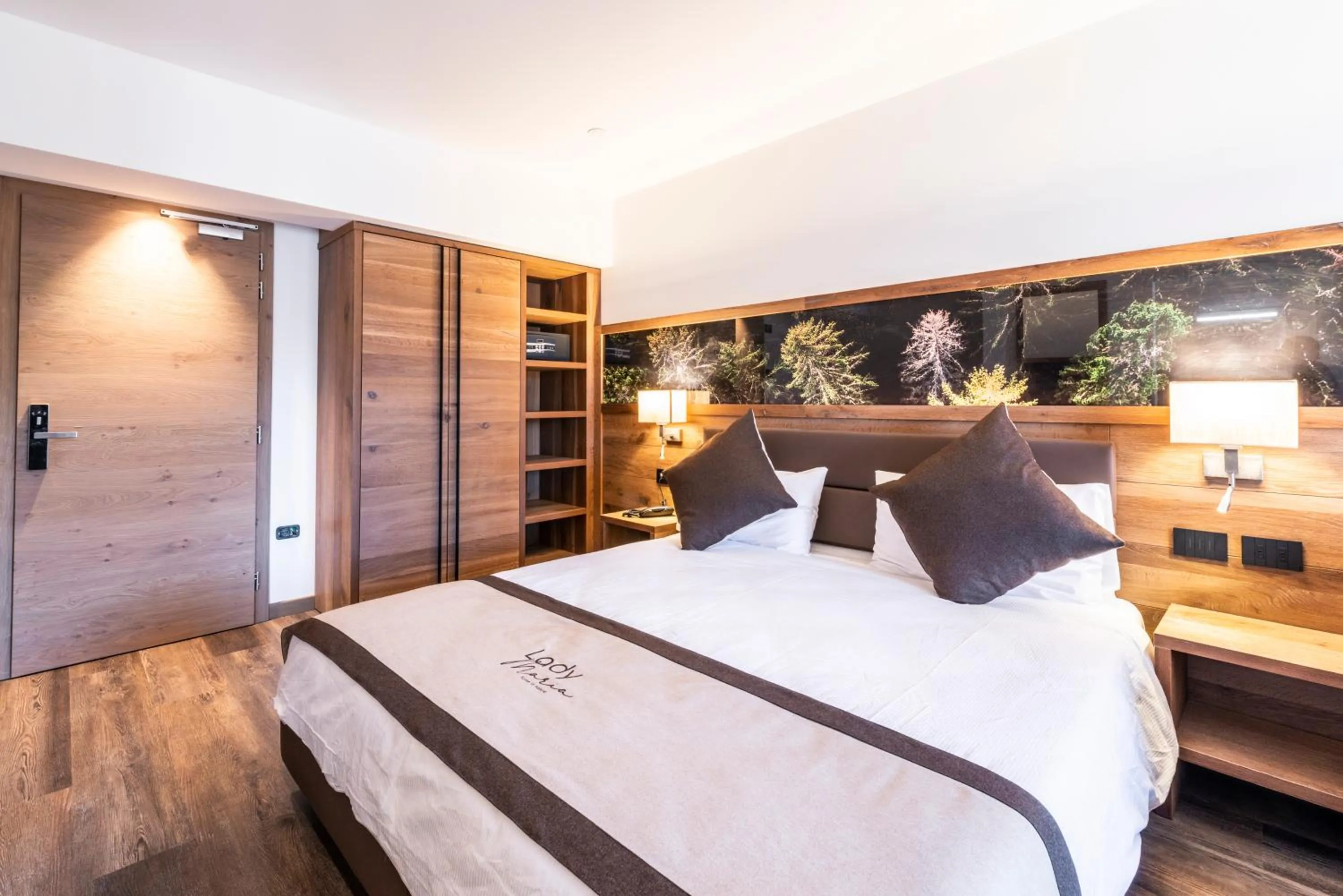 Bed in Lady Maria Hotel Wellness & Resort