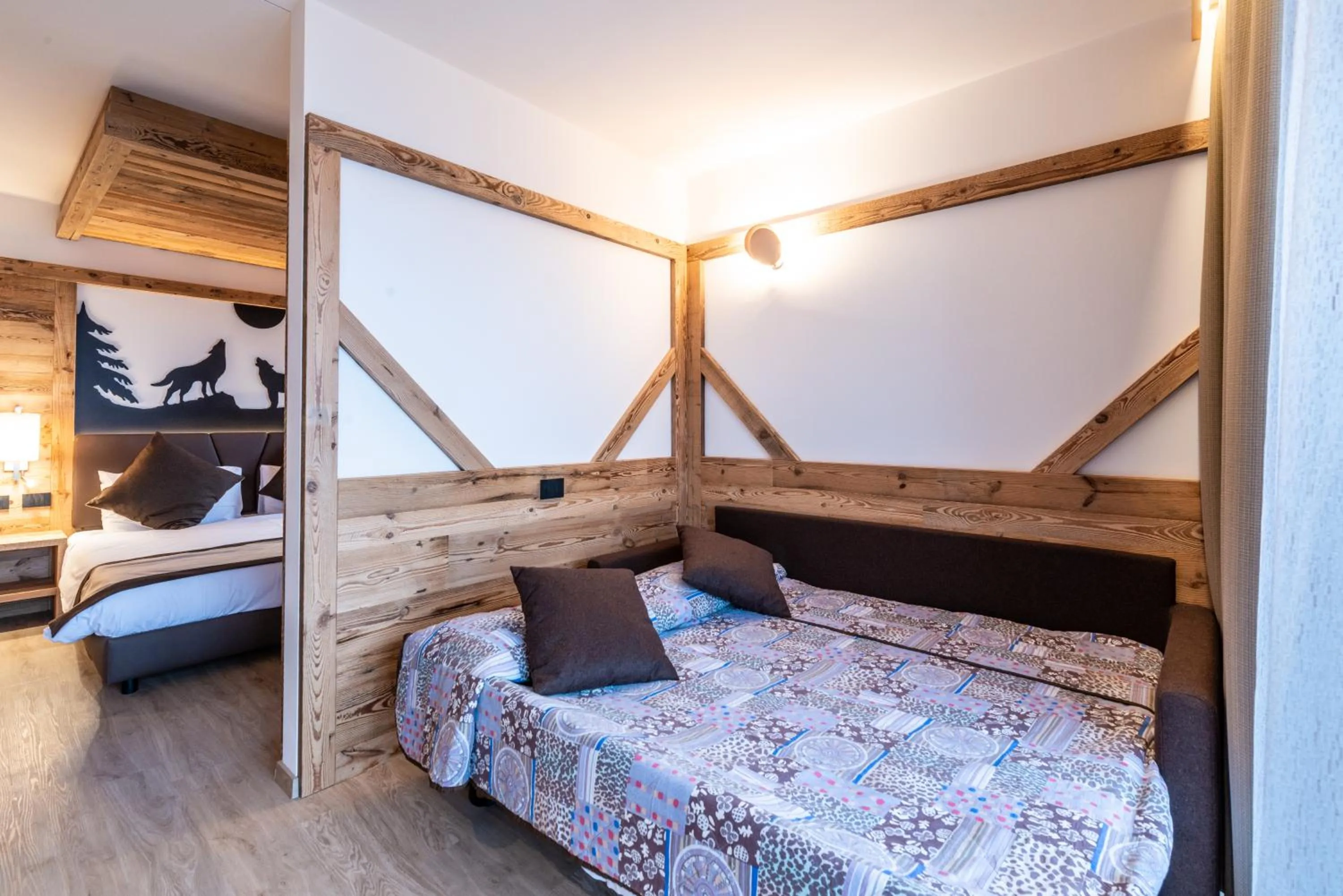 Bed in Lady Maria Hotel Wellness & Resort